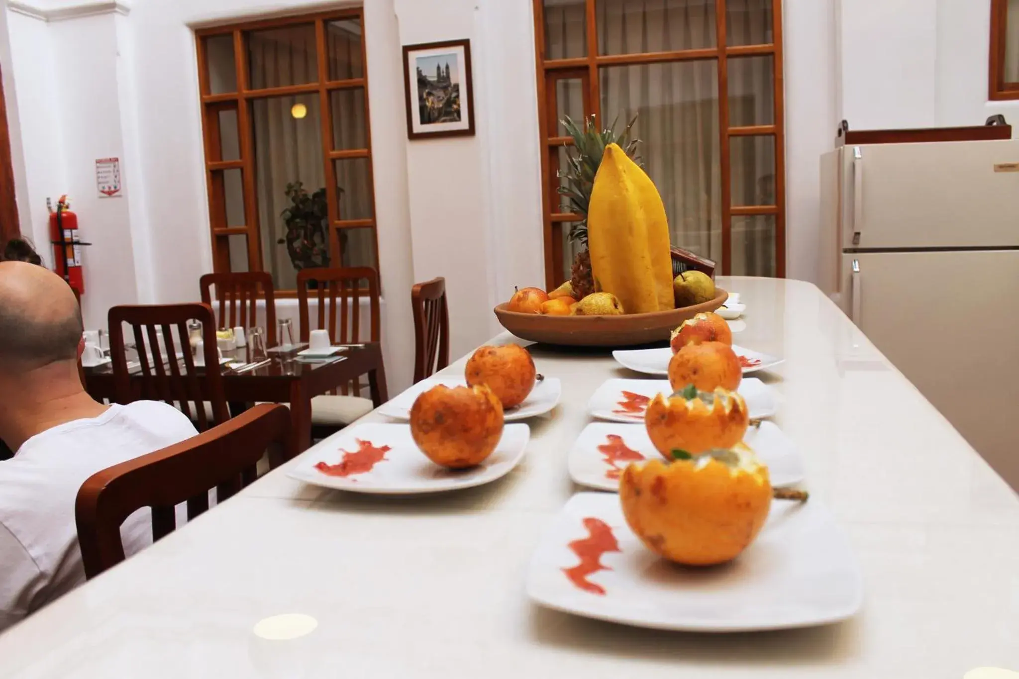 Breakfast in Casa Hotel Las Plazas Breakfast in Casa Hotel Las Plazas