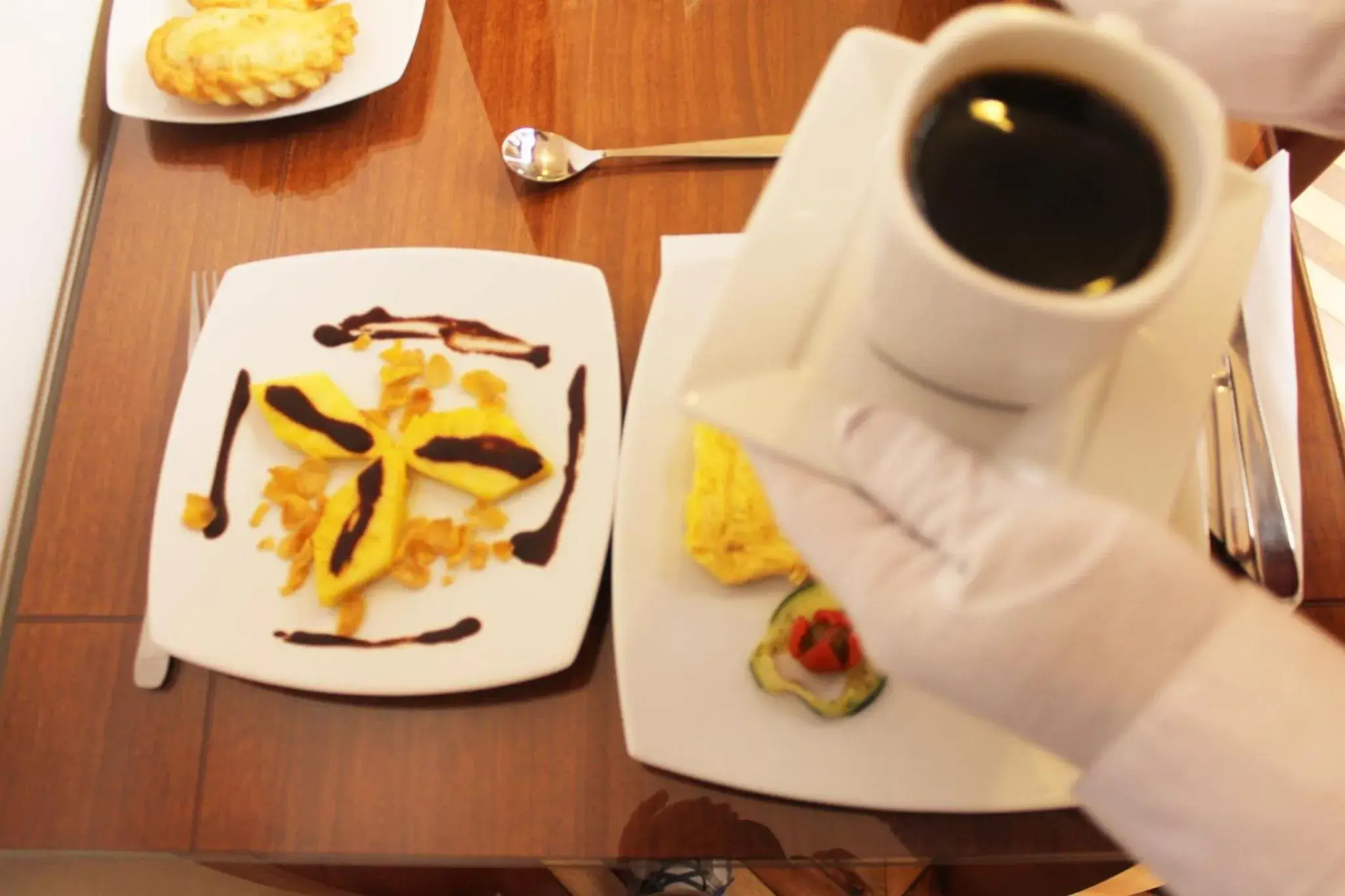 Breakfast in Casa Hotel Las Plazas Breakfast in Casa Hotel Las Plazas