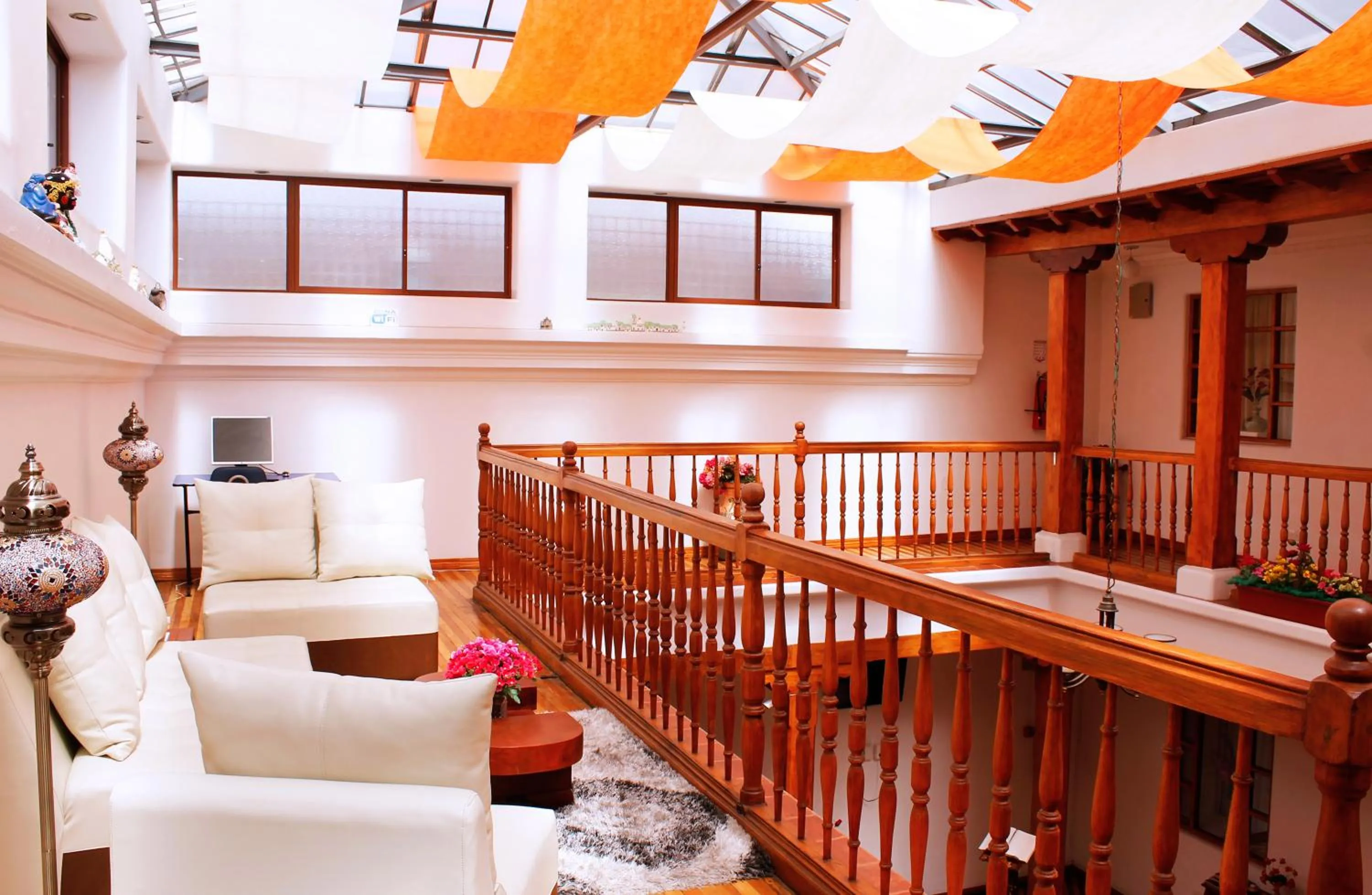 Patio in Casa Hotel Las Plazas