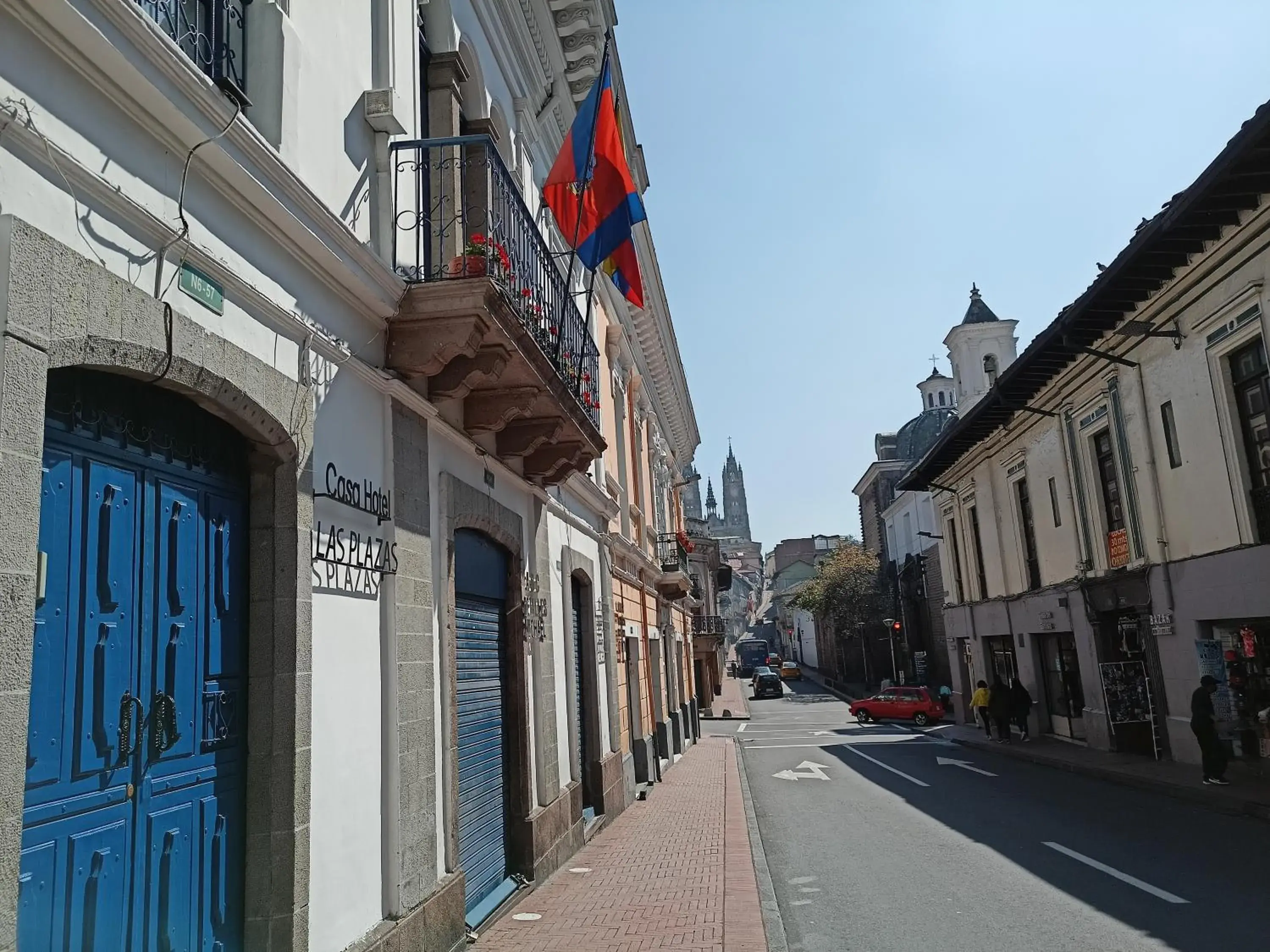Facade/entrance in Casa Hotel Las Plazas Facade/entrance in Casa Hotel Las Plazas