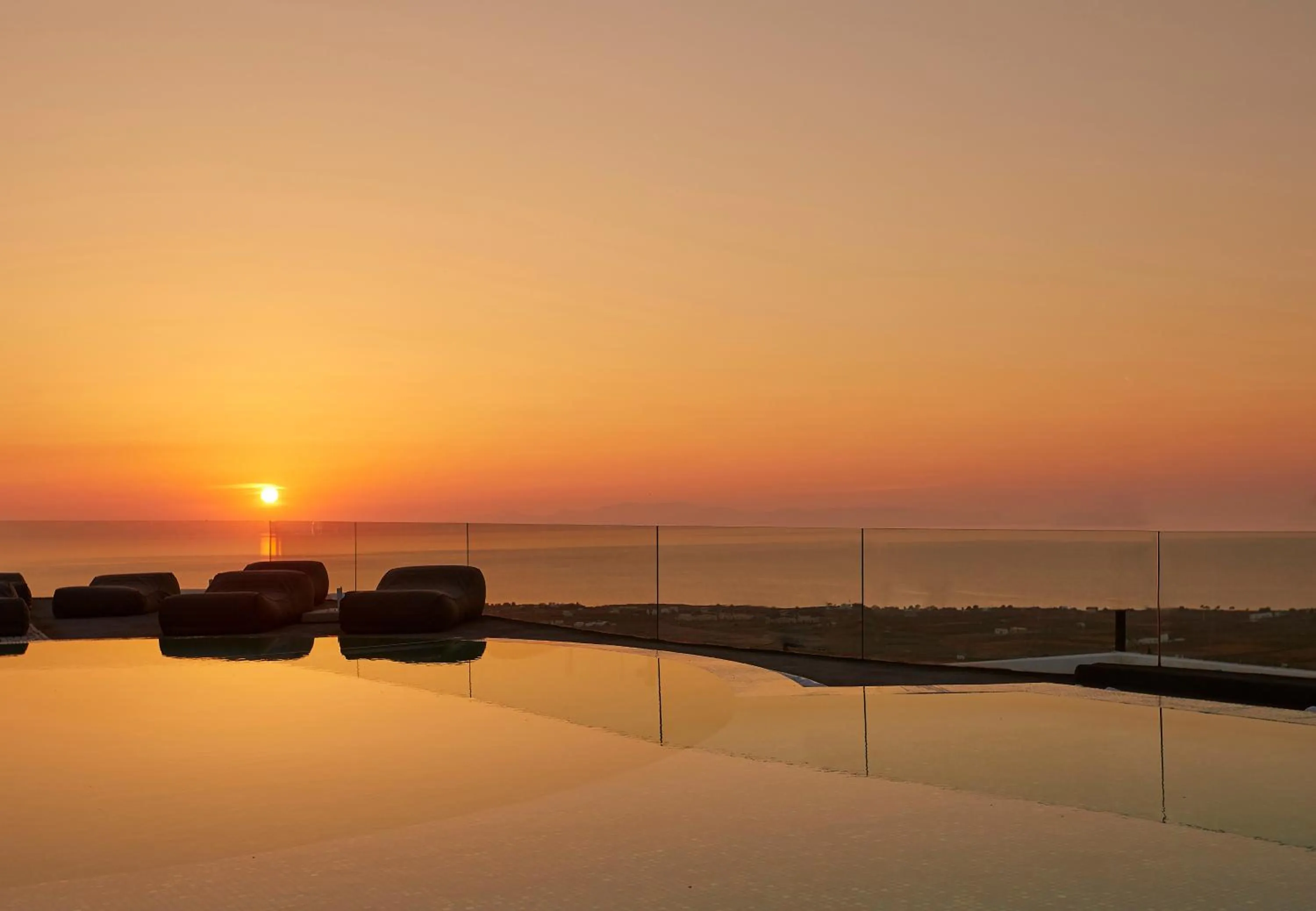 Sunset in Aperanto Suites