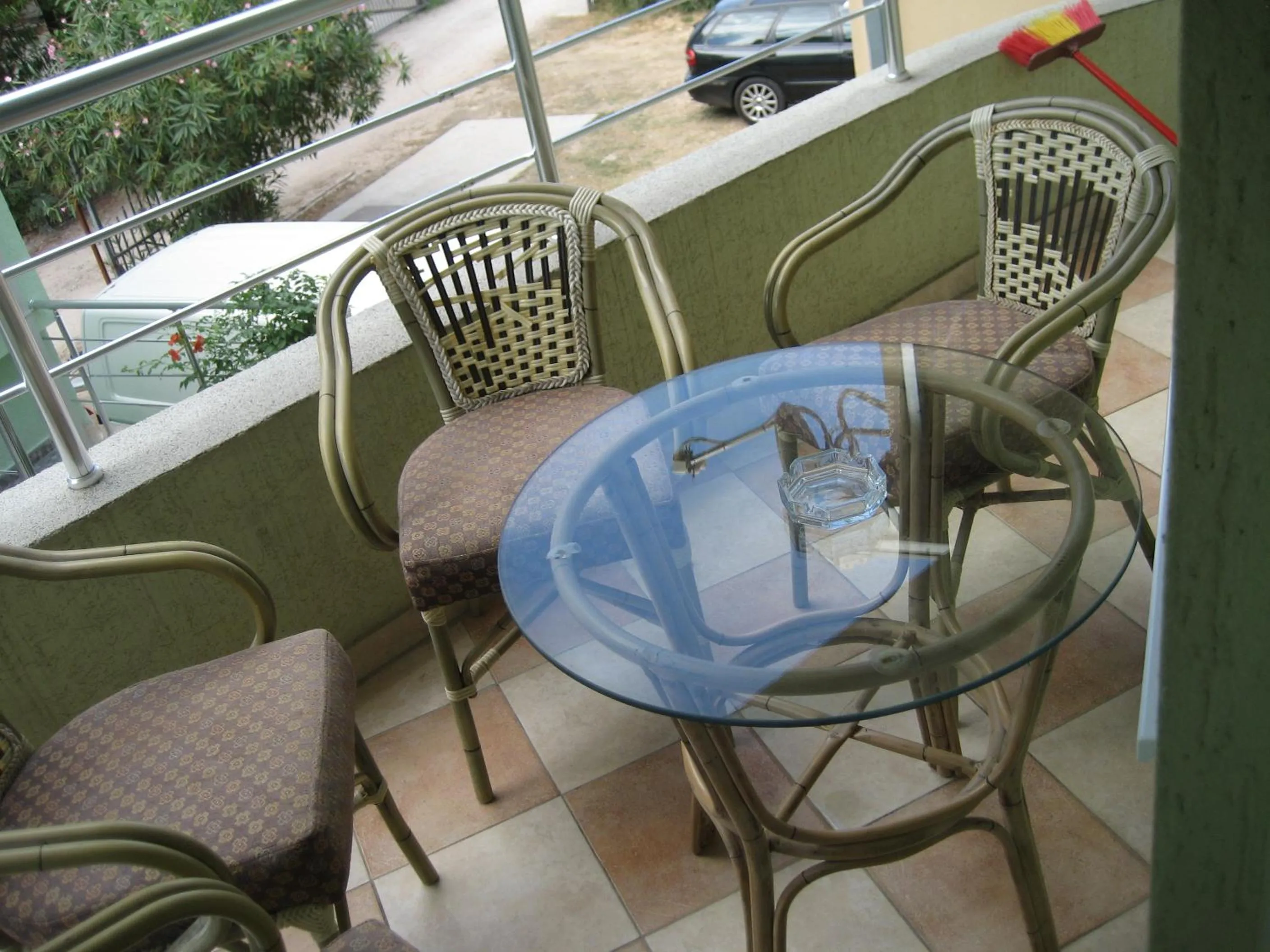Balcony/Terrace in Guest House Vila Mimoza