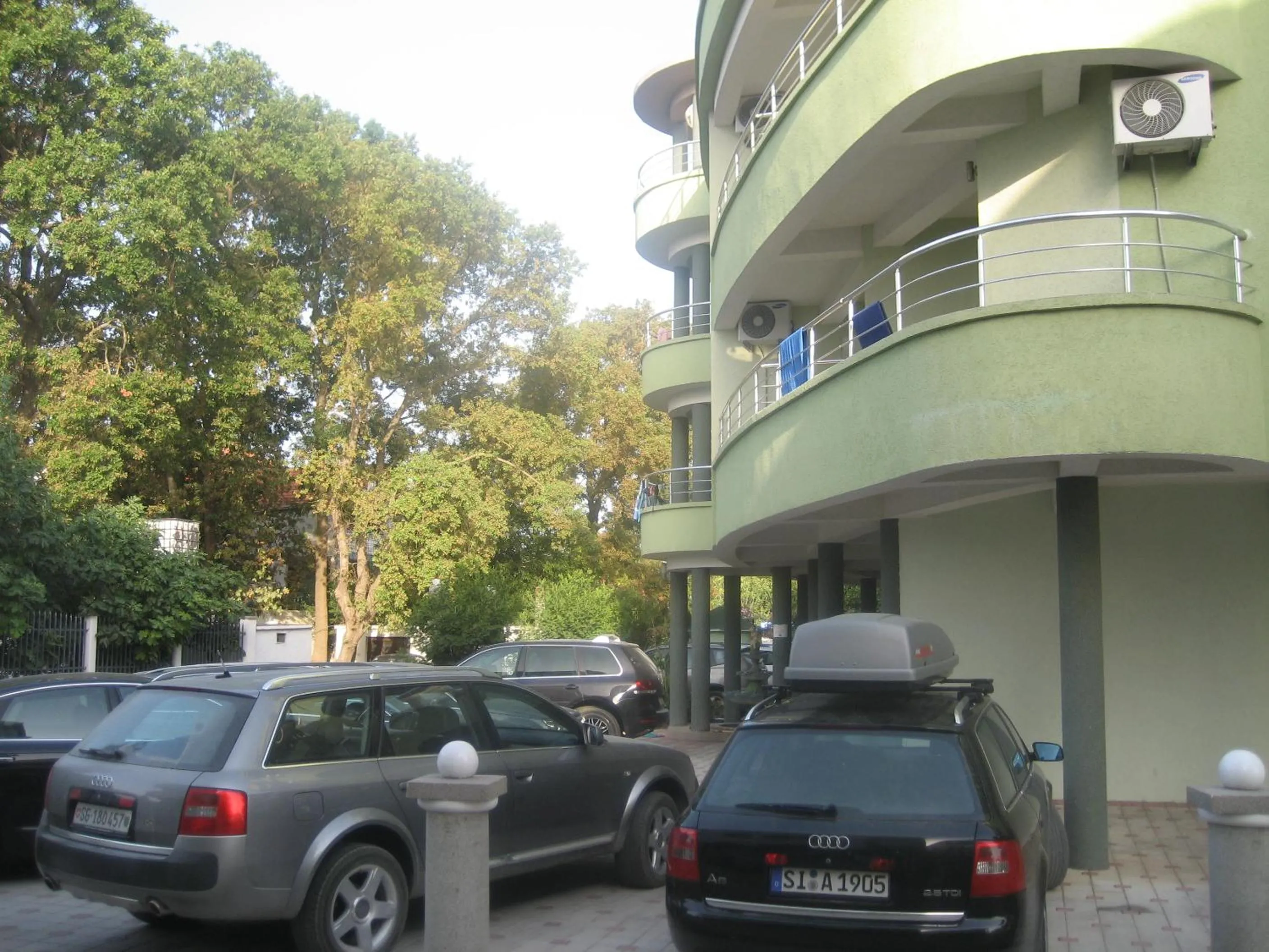 Garden view in Guest House Vila Mimoza