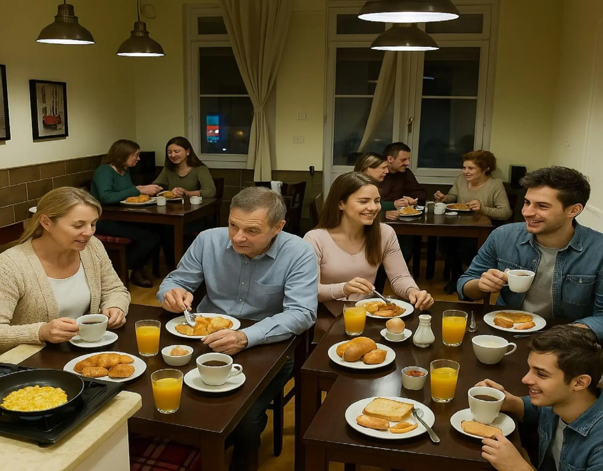 Breakfast in Grand Agor Hotel Cairo Breakfast in Grand Agor Hotel Cairo