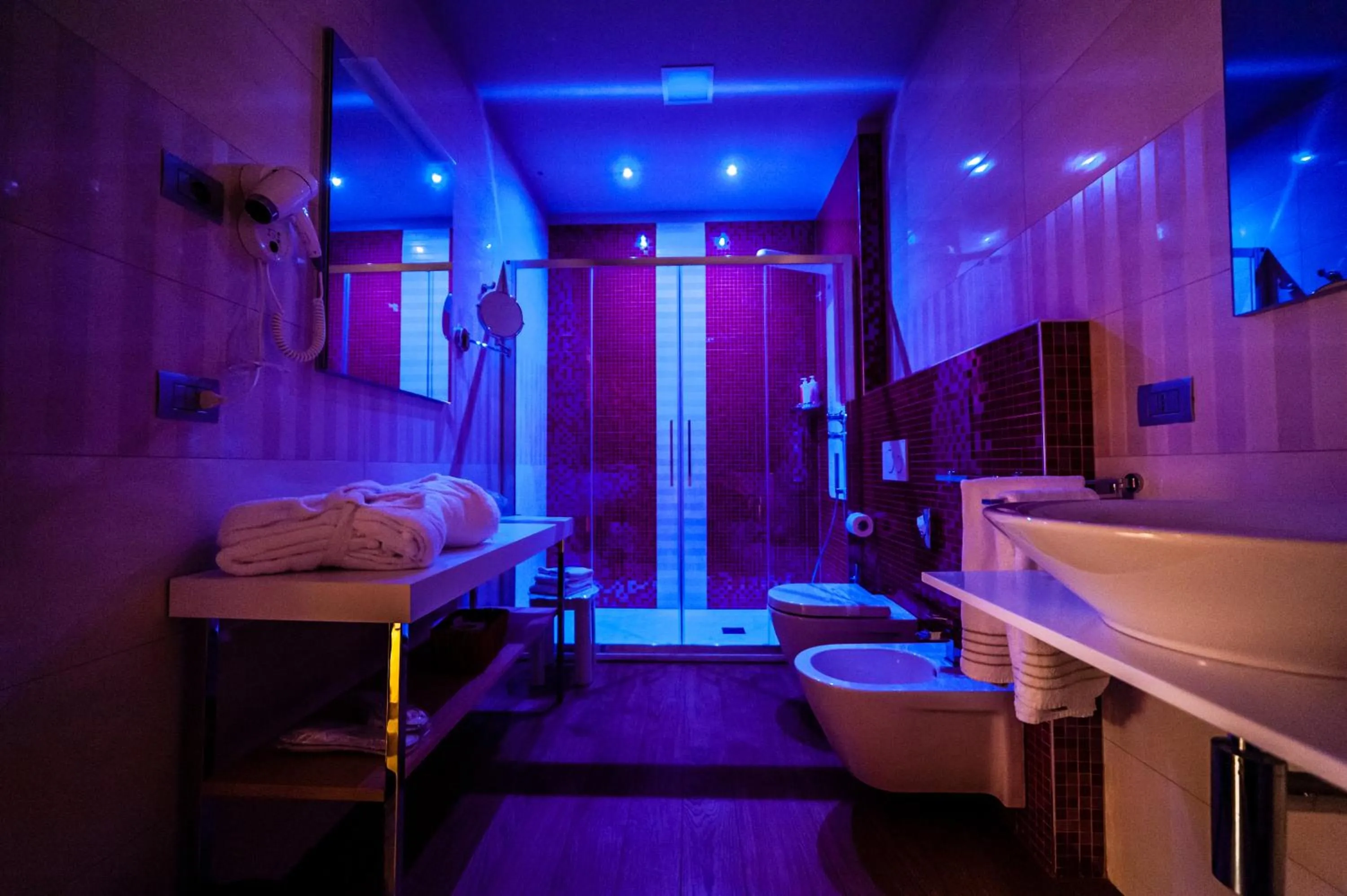 Shower in Hotel Terre Dei Salici