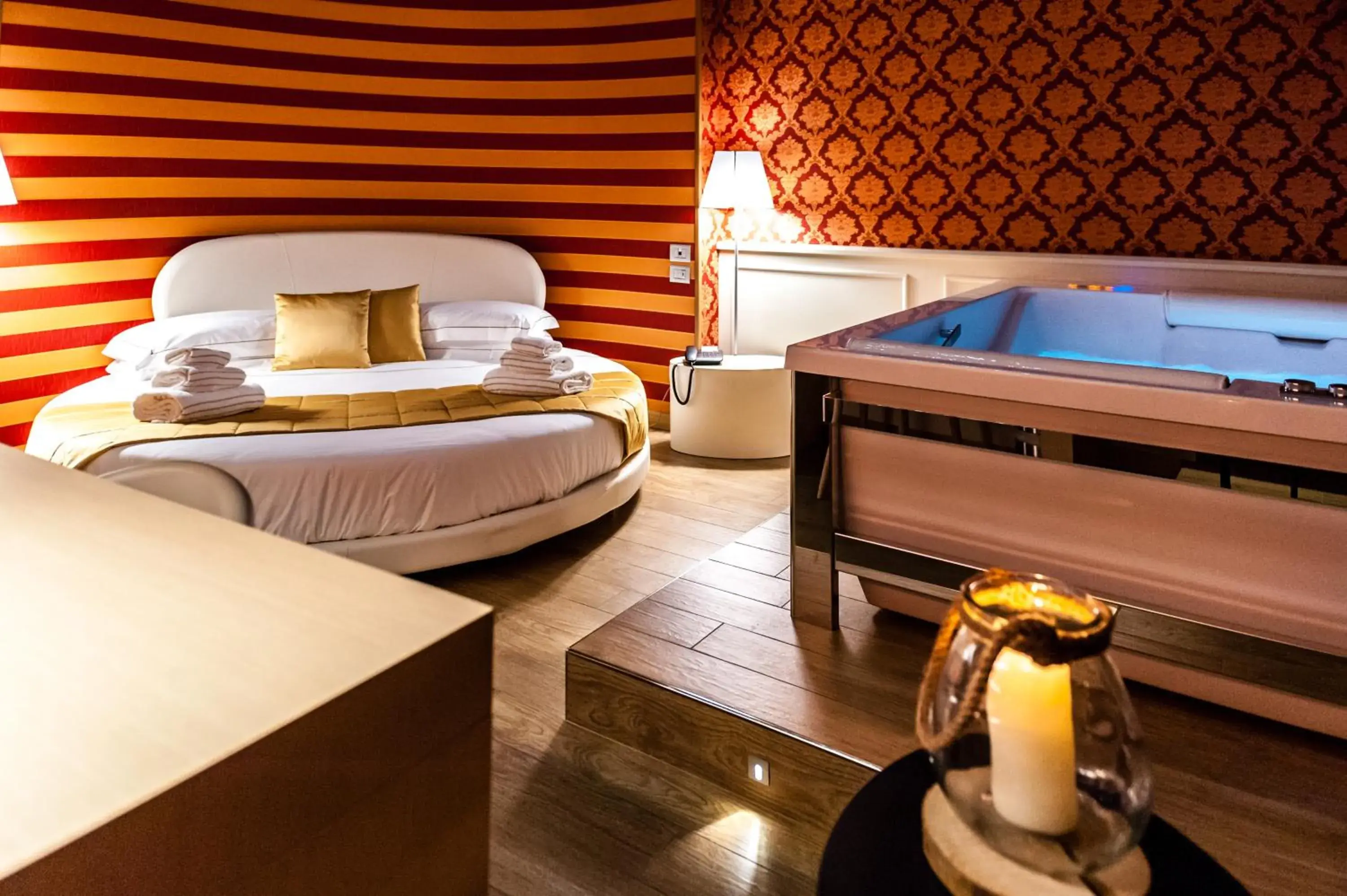 Bed in Hotel Terre Dei Salici Bed in Hotel Terre Dei Salici