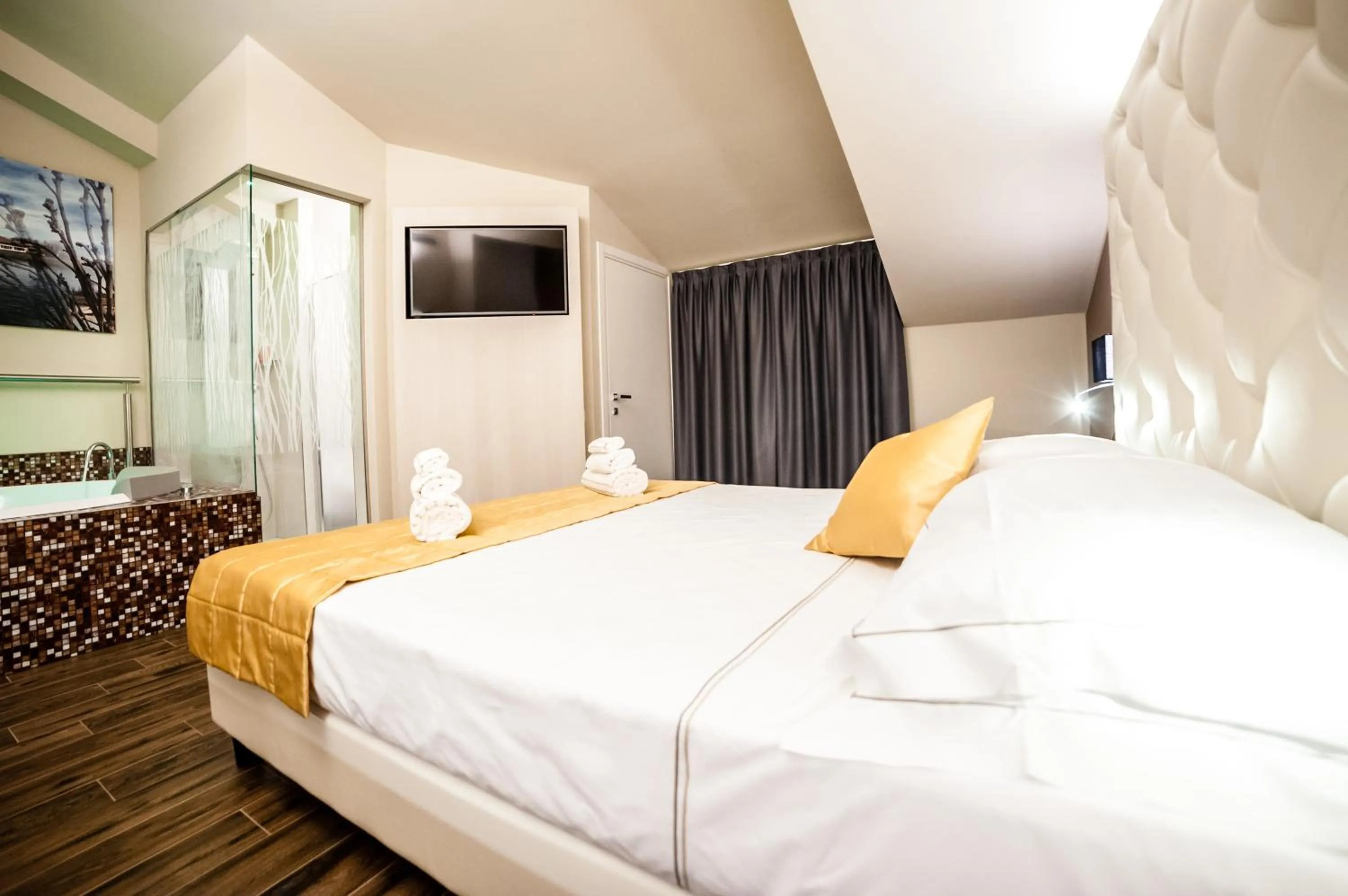 Bed in Hotel Terre Dei Salici