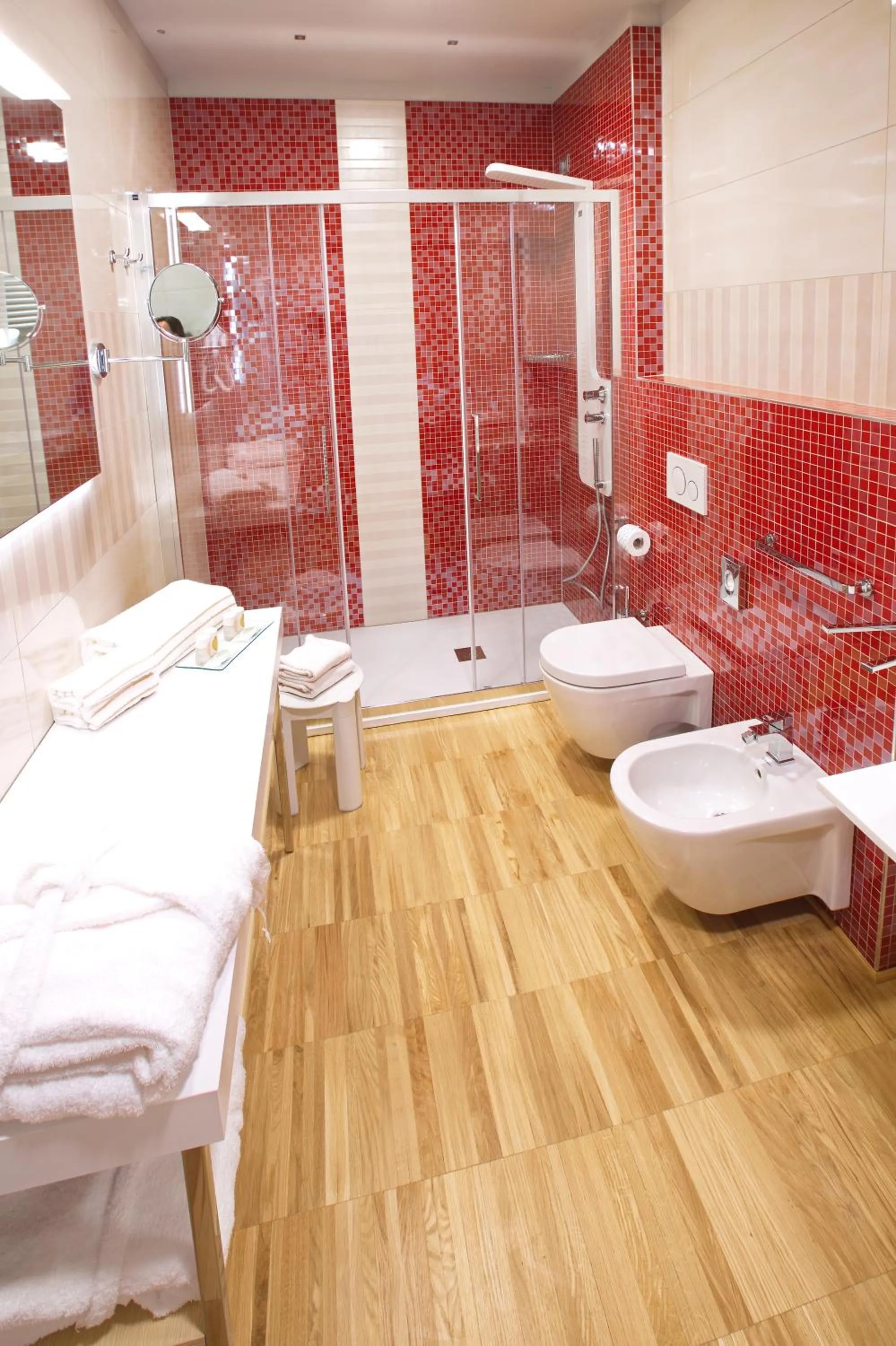 Shower in Hotel Terre Dei Salici