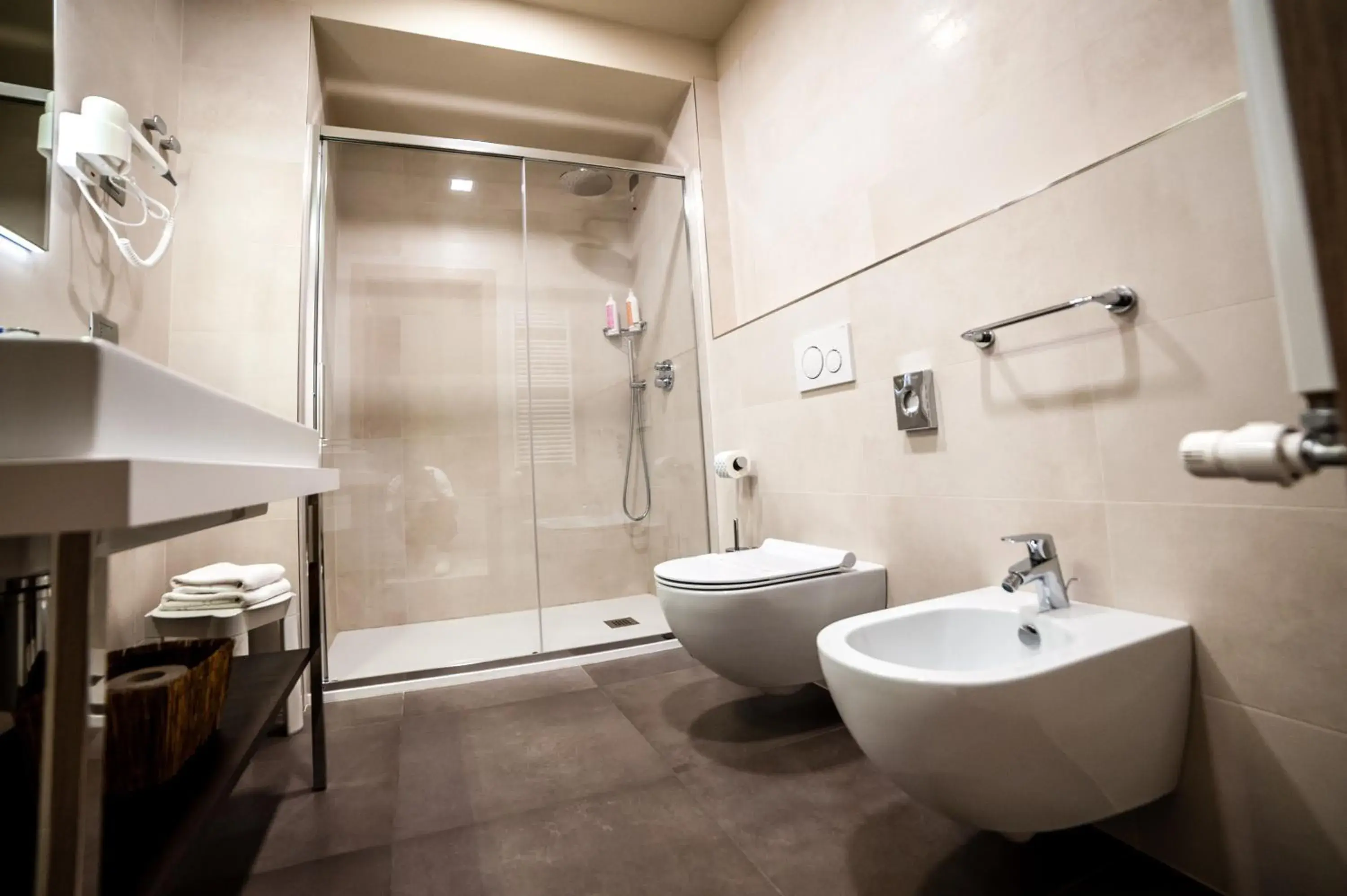 Bathroom in Hotel Terre Dei Salici Bathroom in Hotel Terre Dei Salici