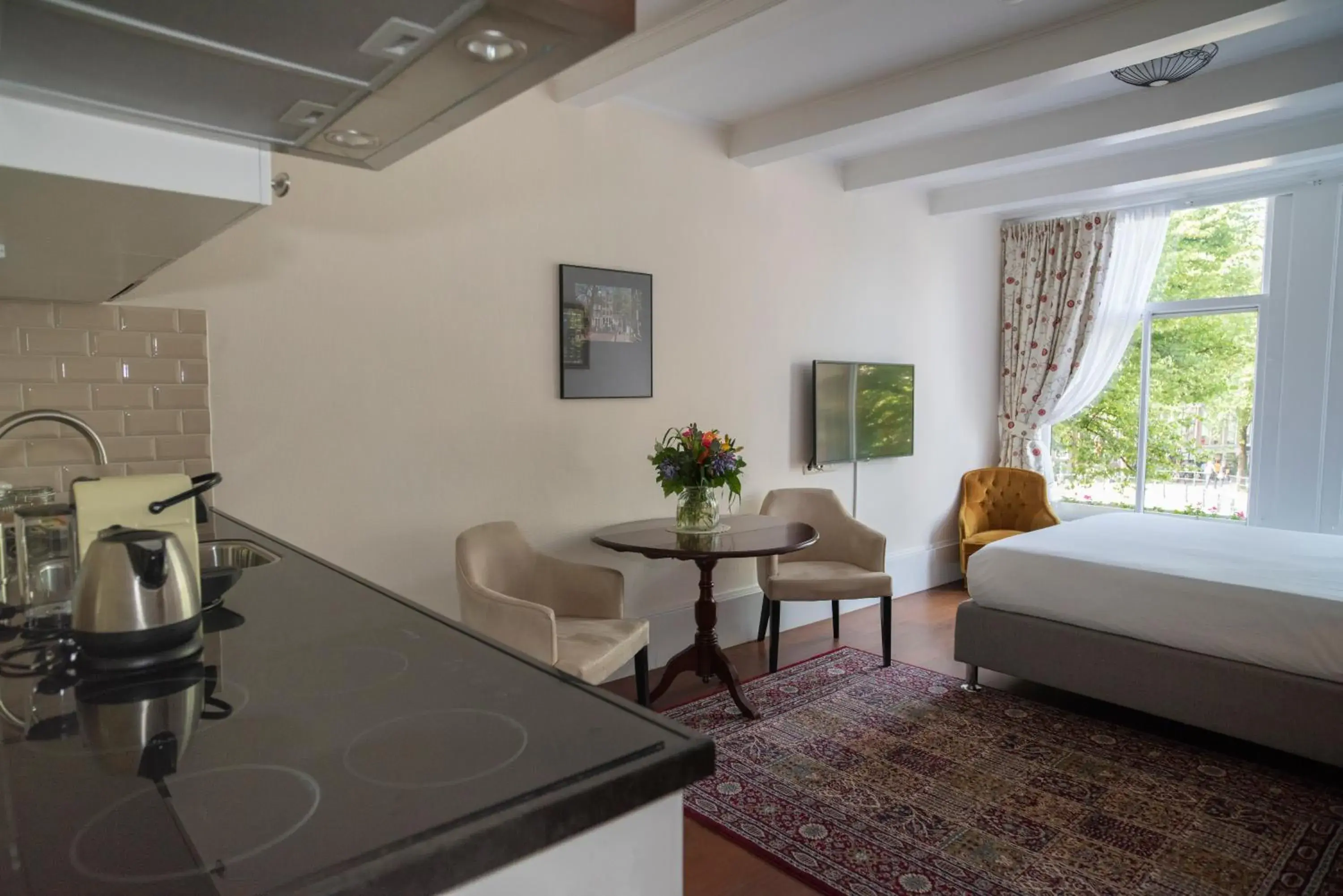 Bed in Keizershouse Amsterdam Bed in Keizershouse Amsterdam