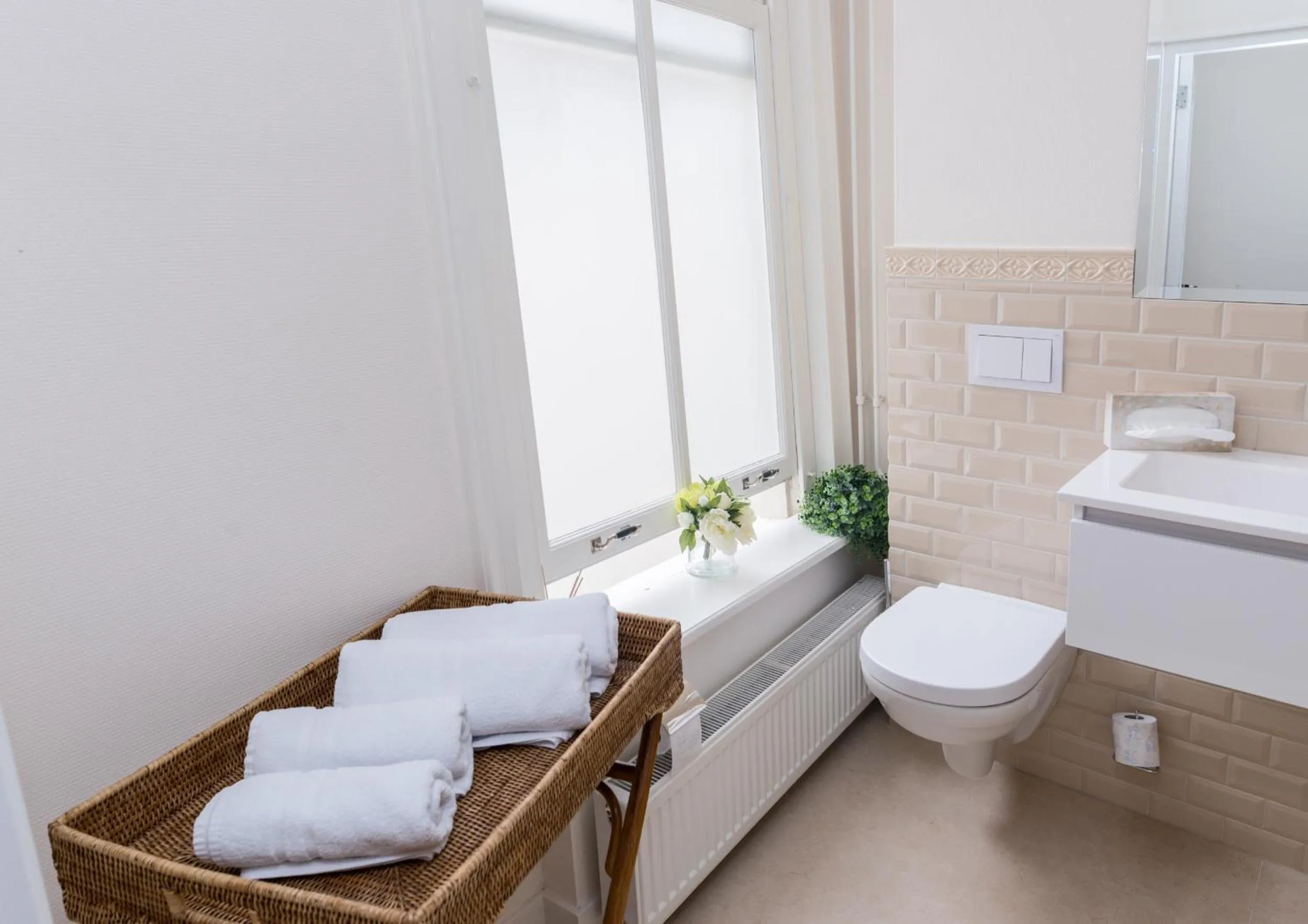 Bathroom in Keizershouse Amsterdam