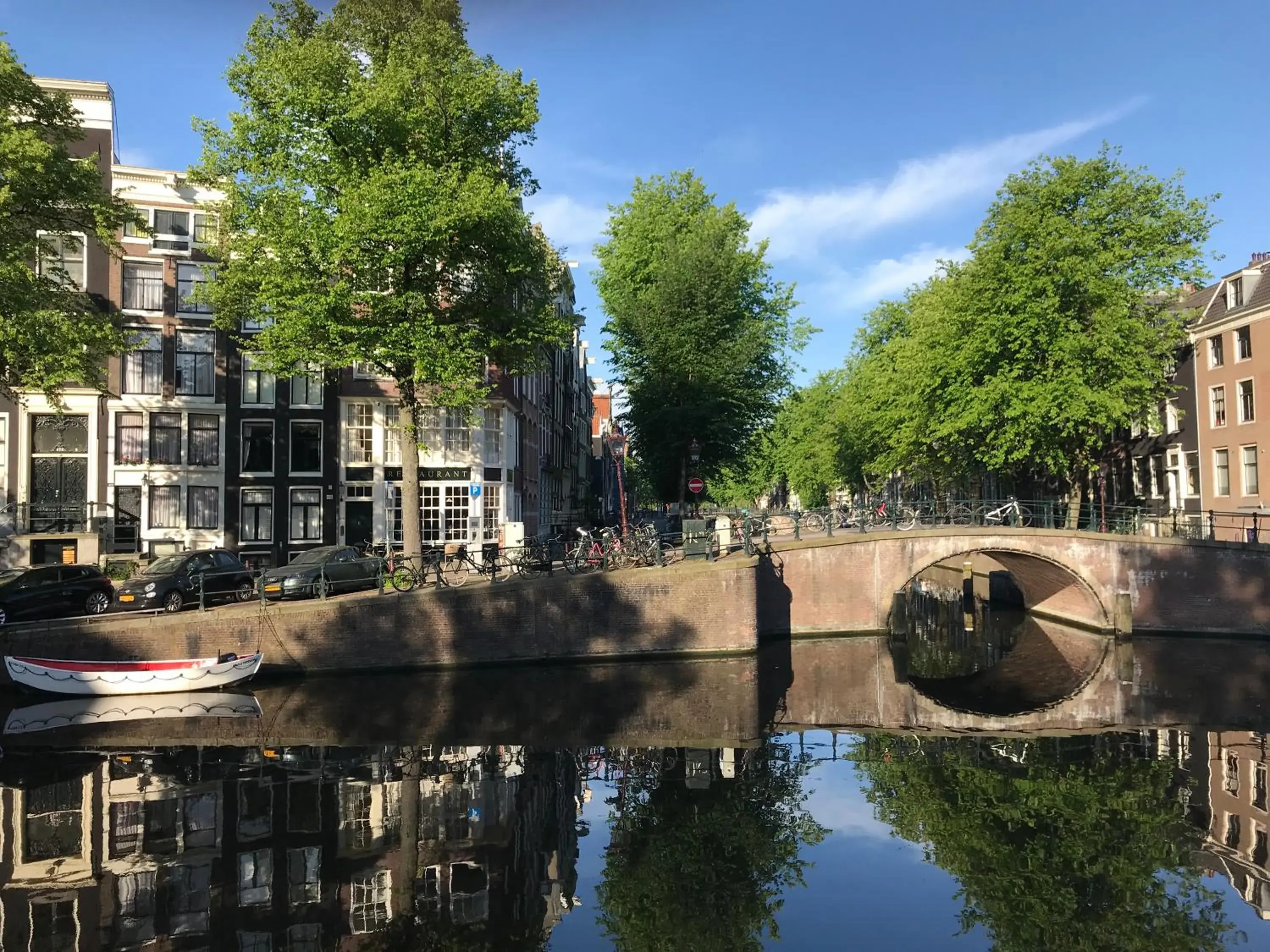 City view in Keizershouse Amsterdam City view in Keizershouse Amsterdam