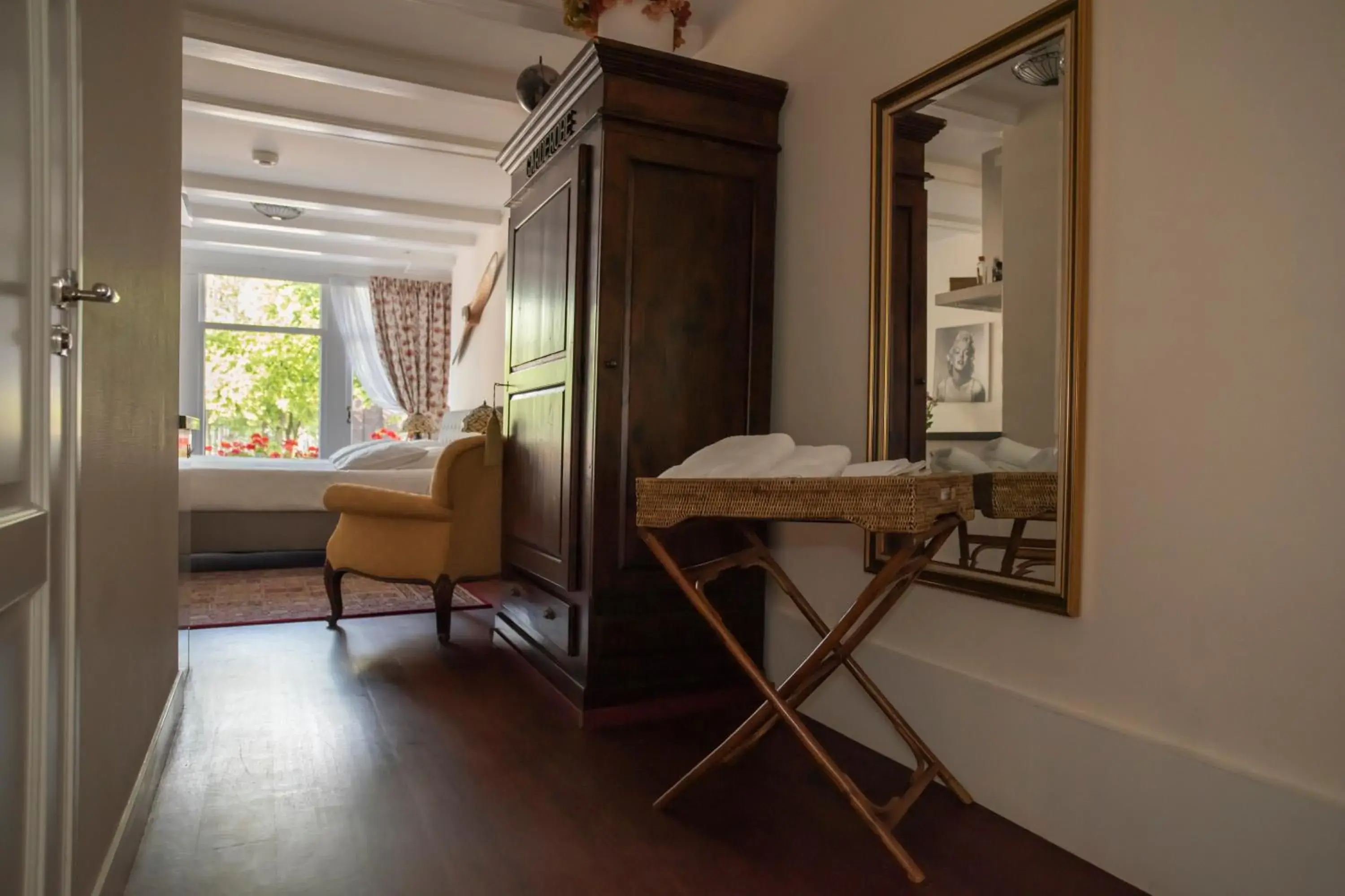 Bed in Keizershouse Amsterdam Bed in Keizershouse Amsterdam