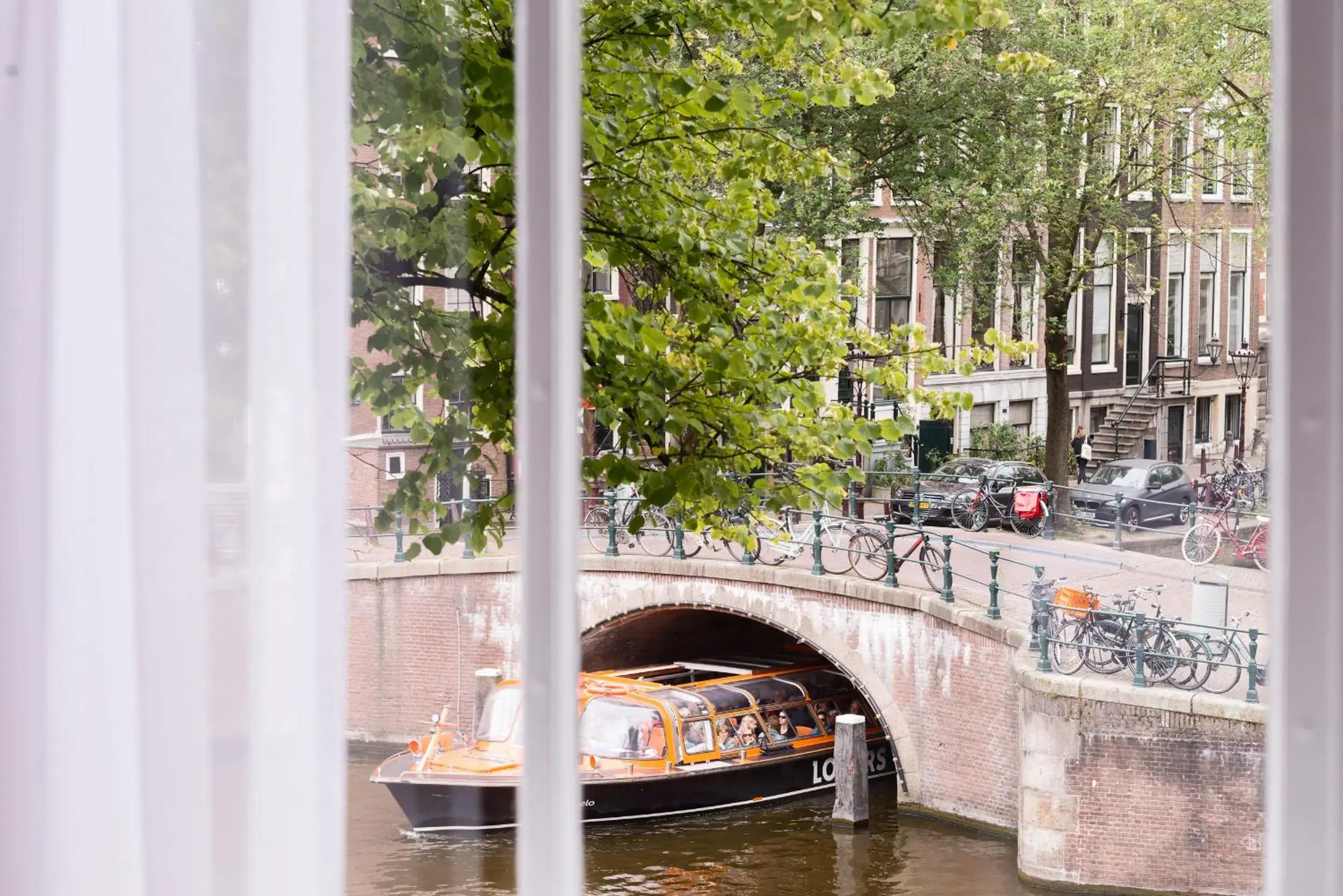 City view in Keizershouse Amsterdam City view in Keizershouse Amsterdam