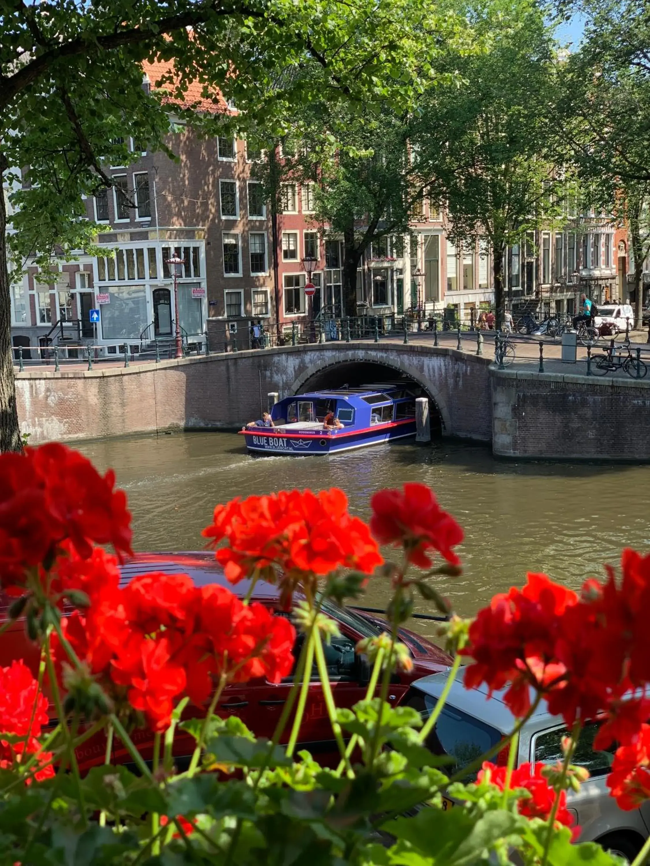 City view in Keizershouse Amsterdam City view in Keizershouse Amsterdam