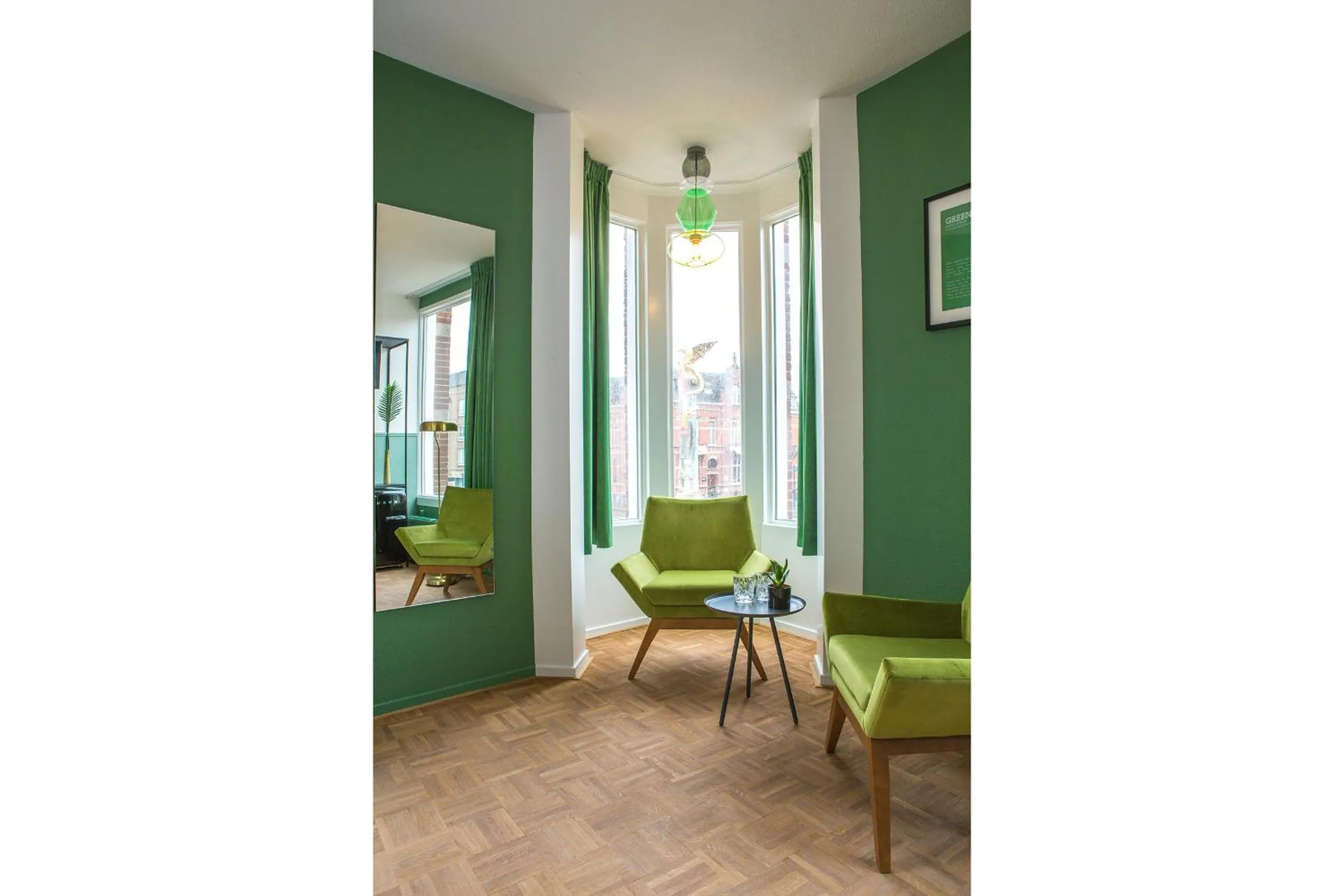 Seating area in Little Duke Hotel