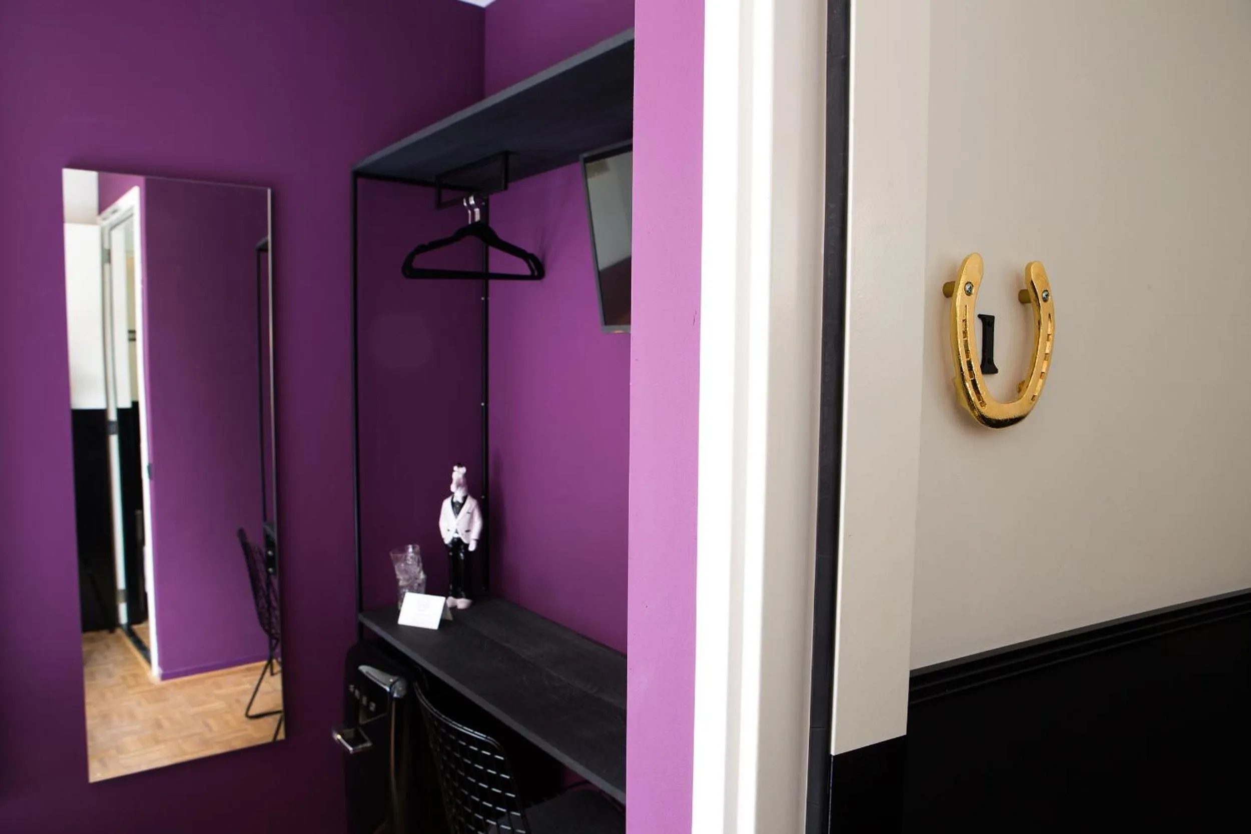 Decorative detail in Little Duke Hotel