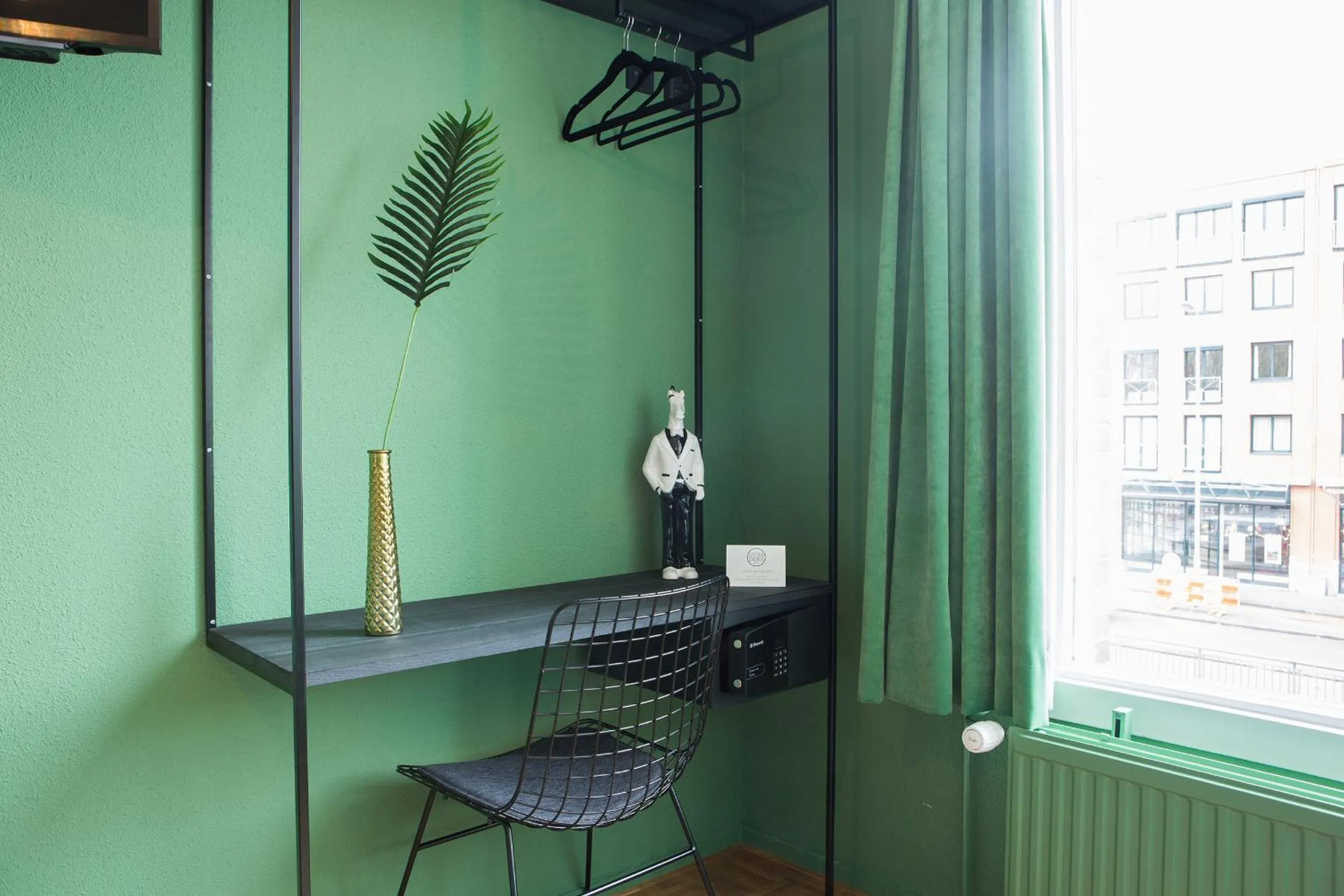 Decorative detail in Little Duke Hotel