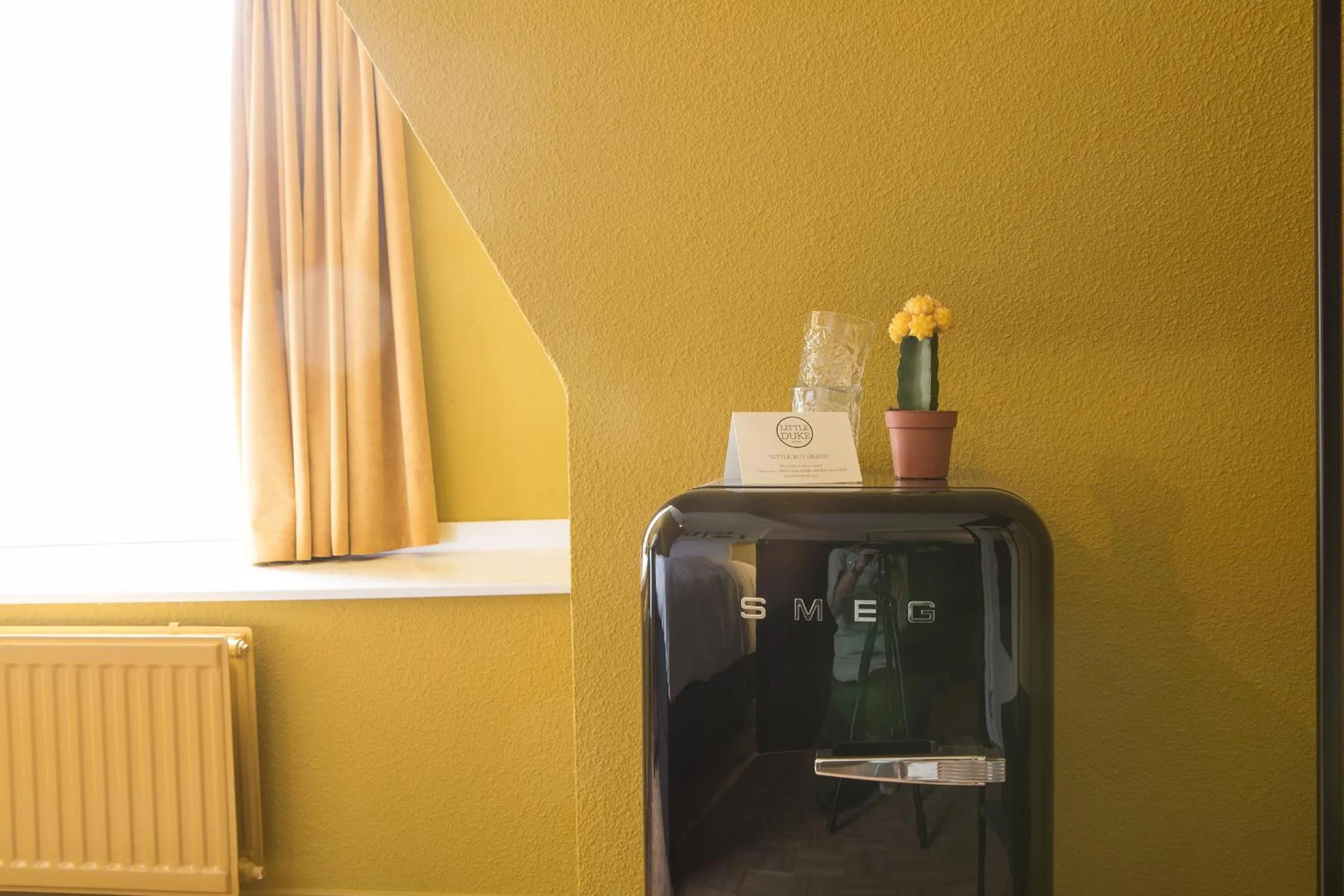 Decorative detail in Little Duke Hotel