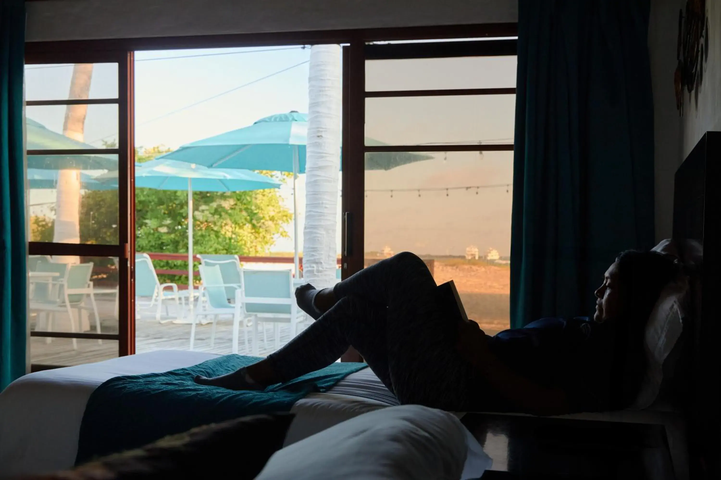 Bed in Hotel Isamar Galapagos Beachfront Bed in Hotel Isamar Galapagos Beachfront