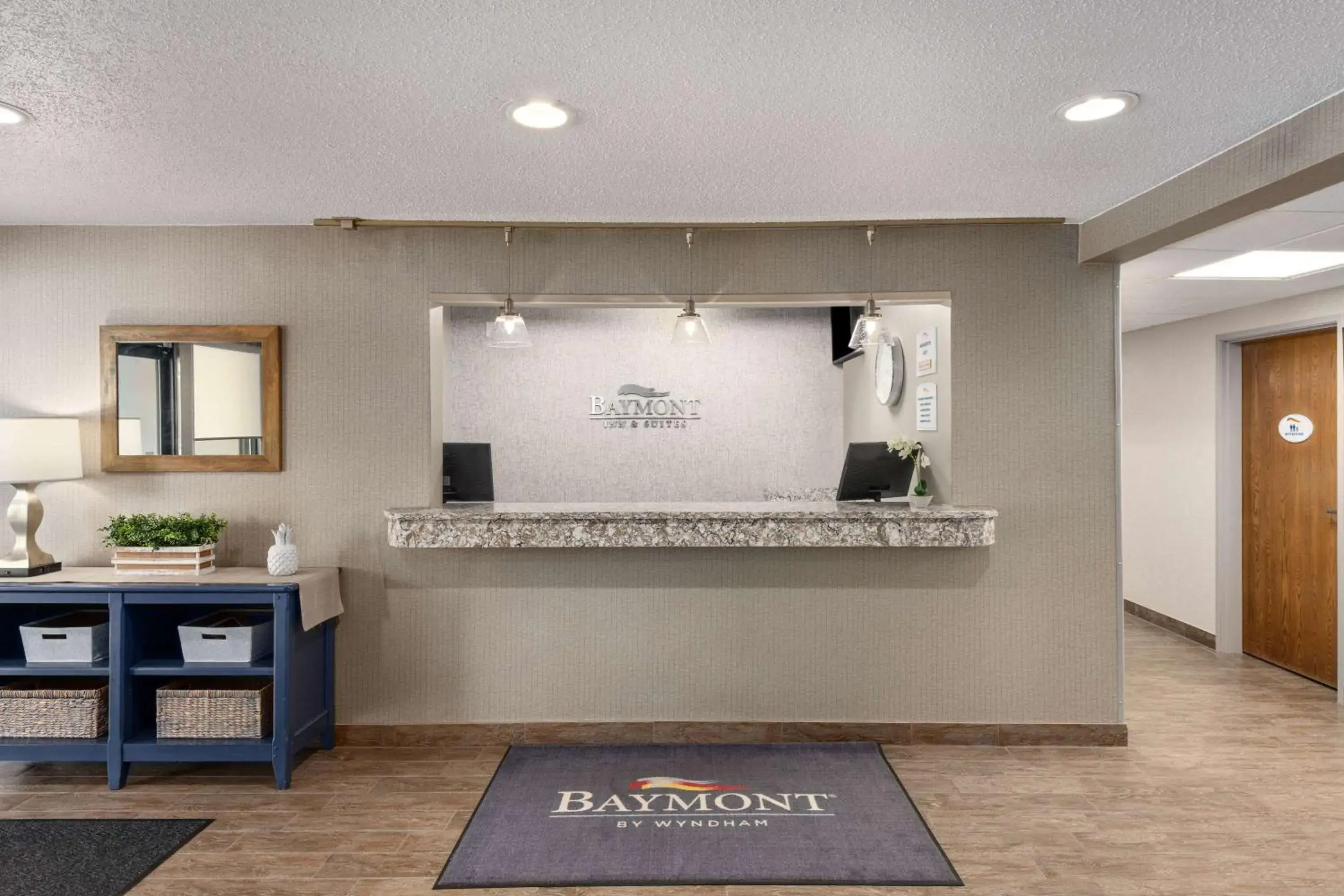Lobby or reception in Baymont by Wyndham Mt. Pleasant Lobby or reception in Baymont by Wyndham Mt. Pleasant