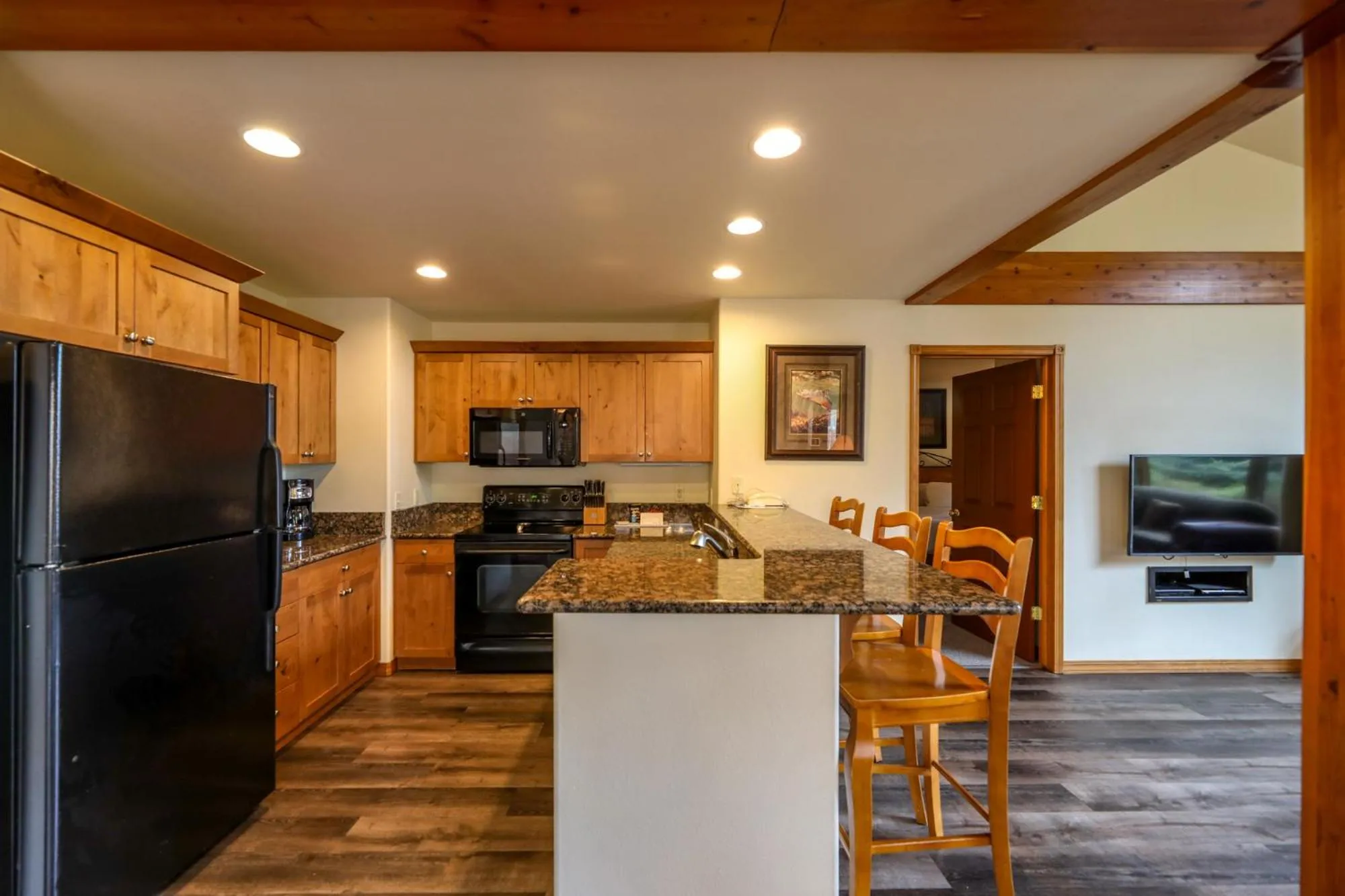 Kitchen or kitchenette in Meadow Lake Resort & Condos