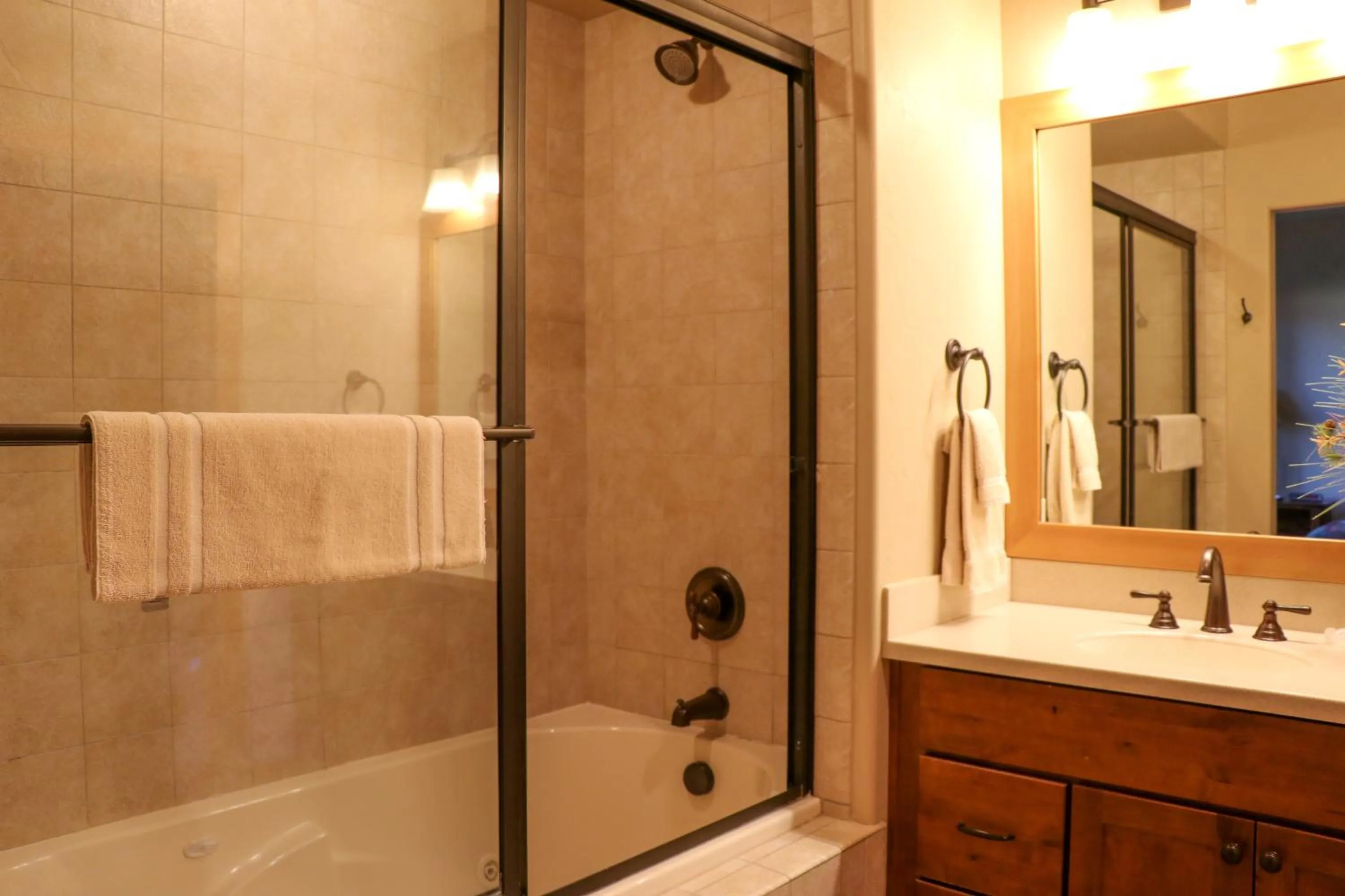Shower in Meadow Lake Resort & Condos