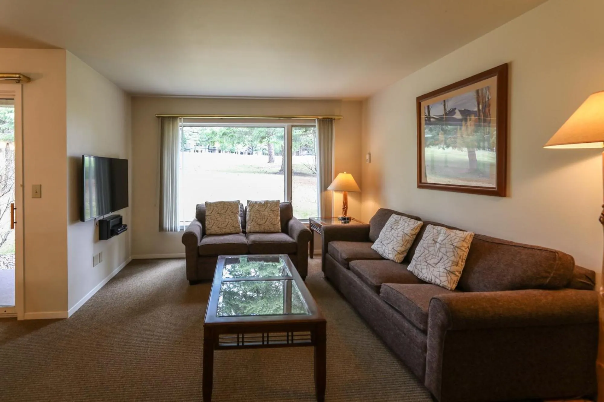 Living room in Meadow Lake Resort & Condos