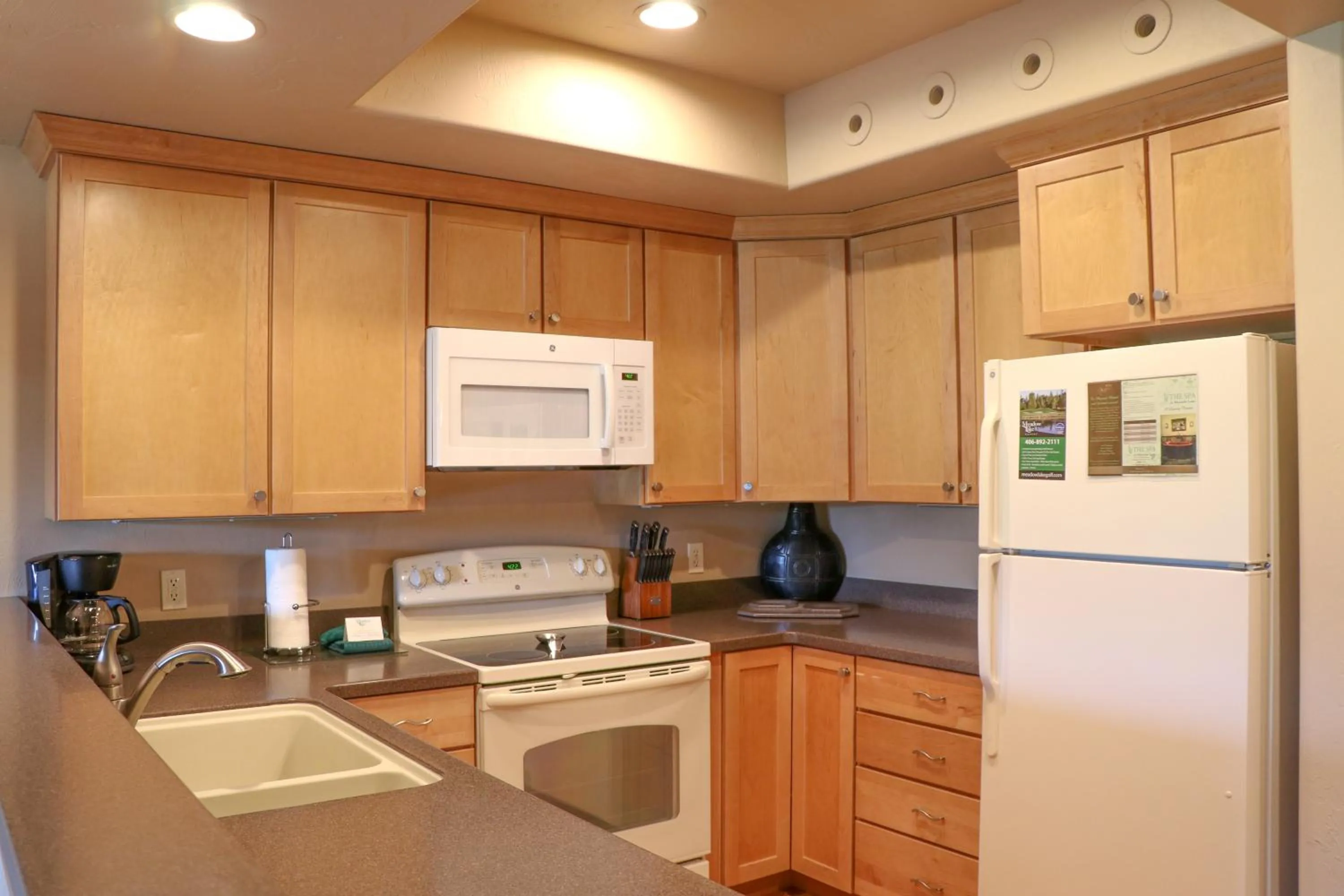 Kitchen or kitchenette in Meadow Lake Resort & Condos