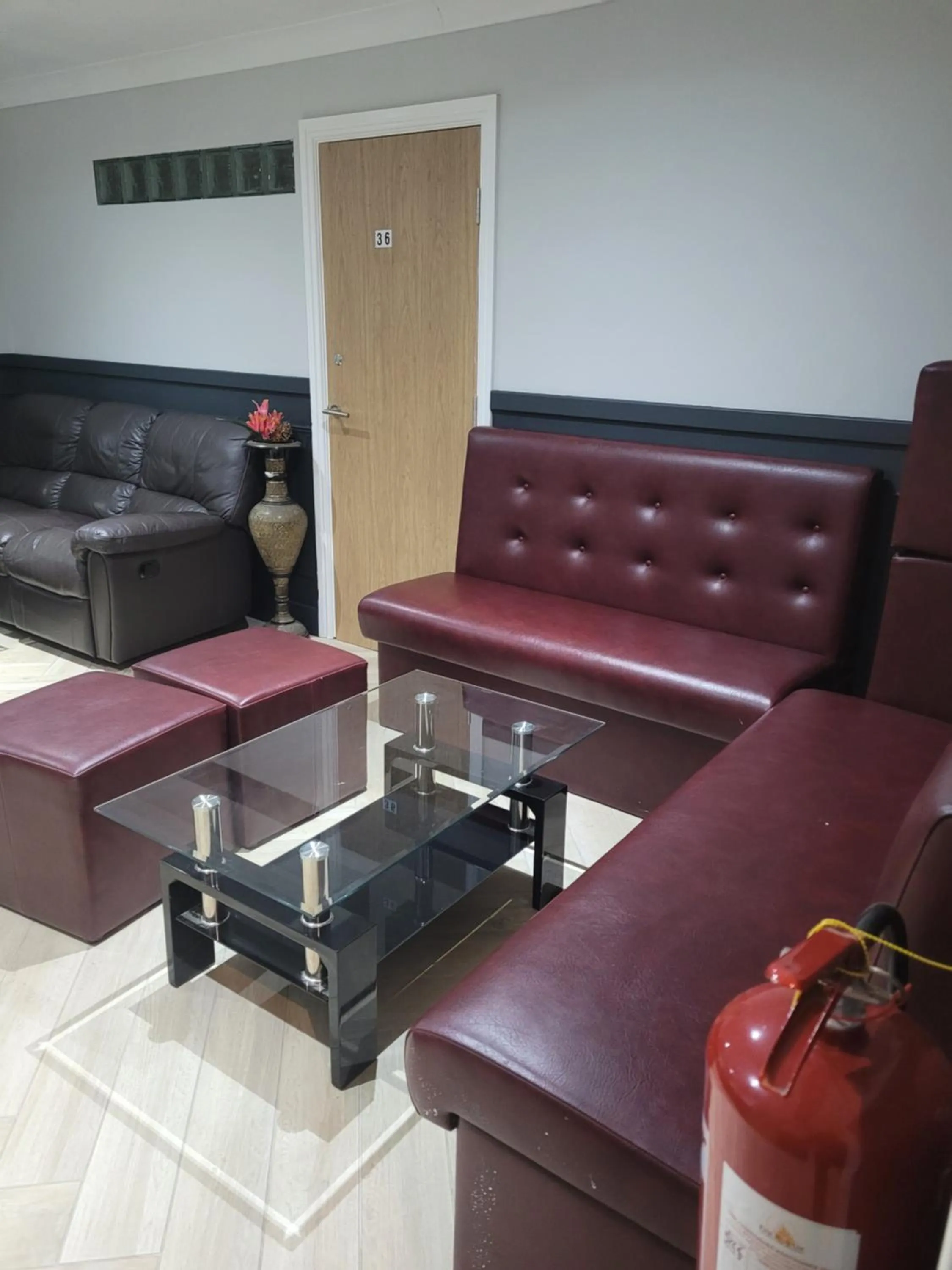 Seating area in The Gatwick White House Hotel