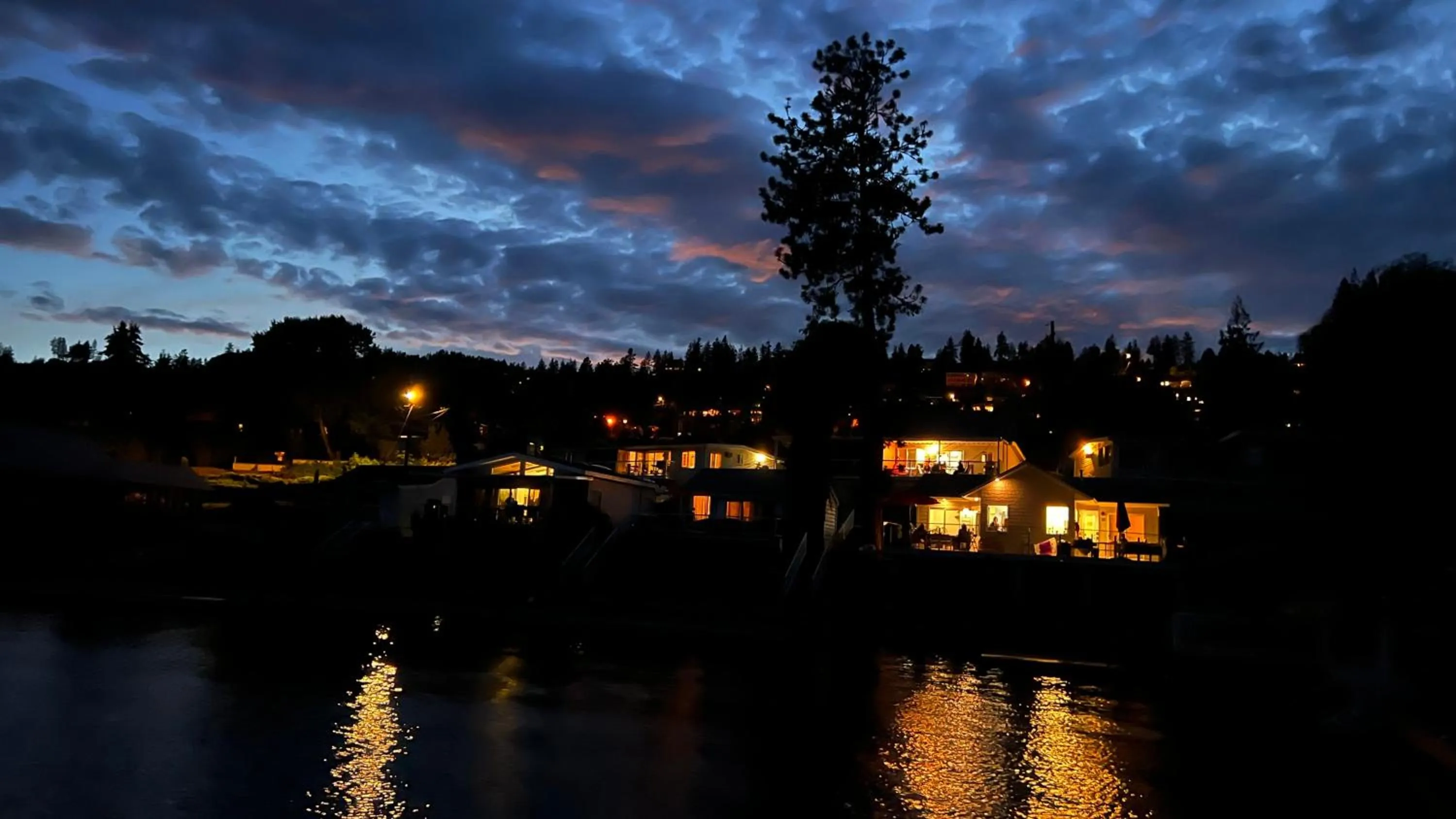 Night in Davis Cove Resort