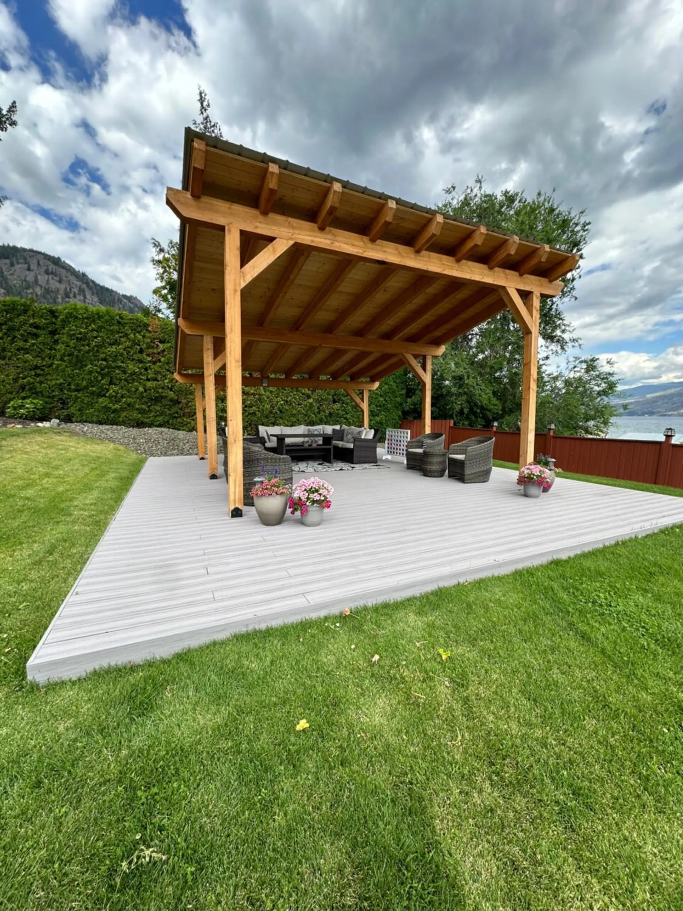 Natural landscape in Davis Cove Resort