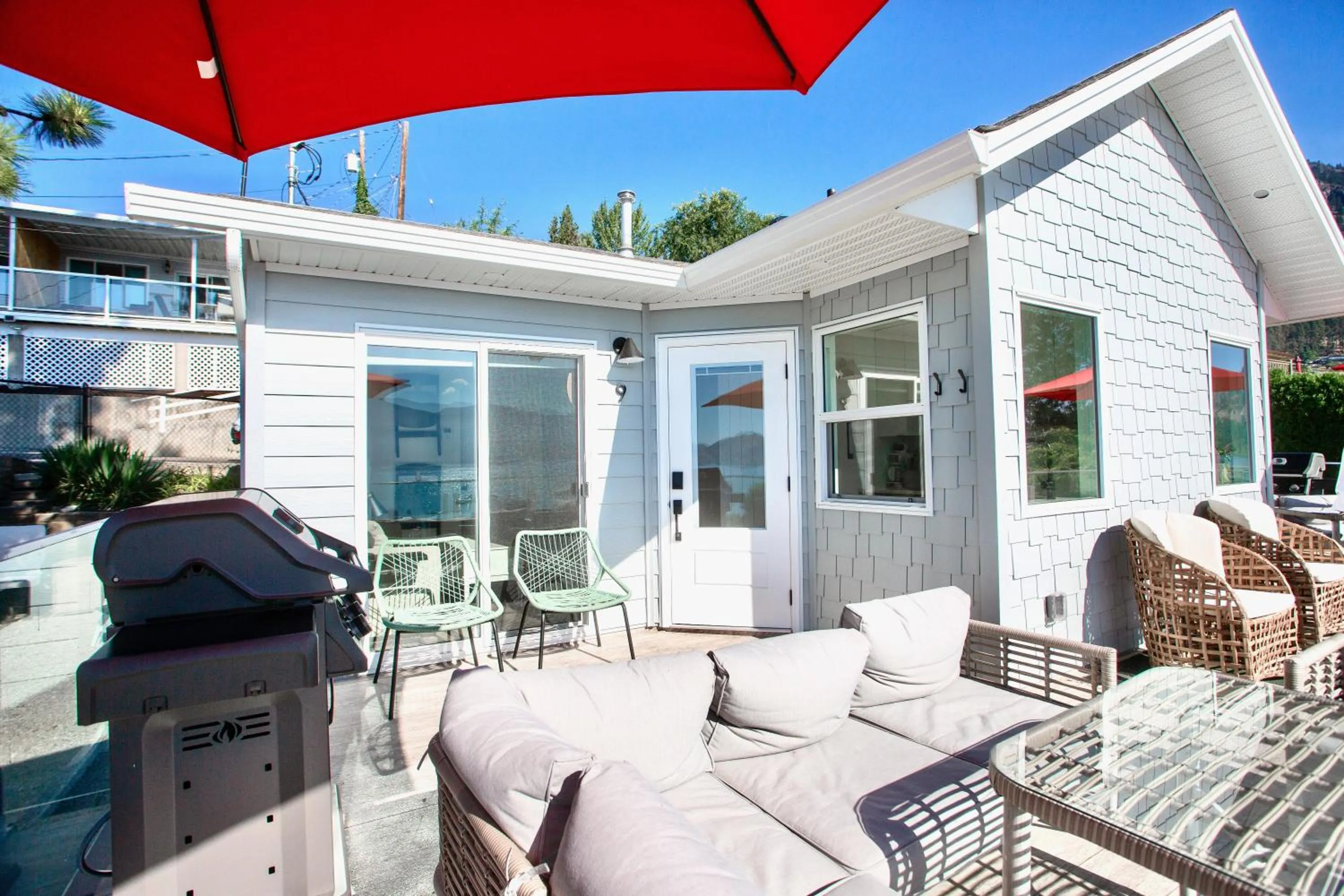 Patio in Peachland Beach Resort