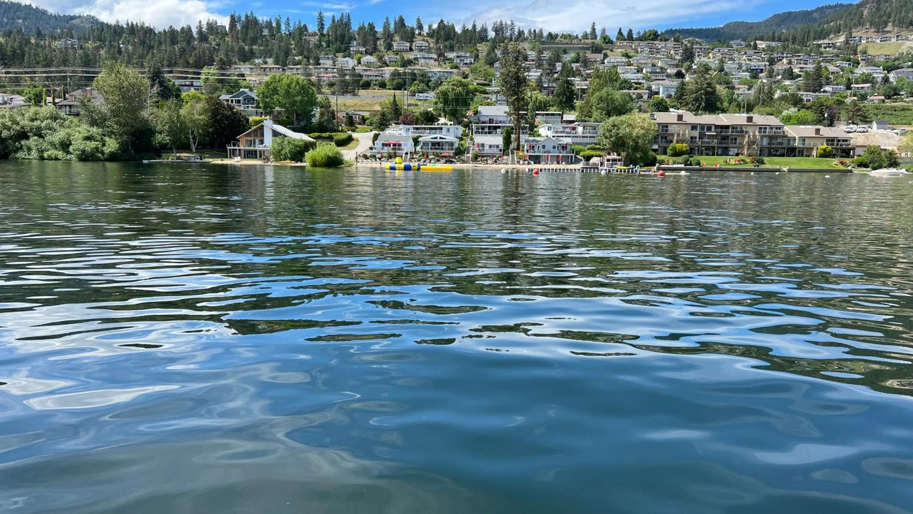 Natural landscape in Davis Cove Resort