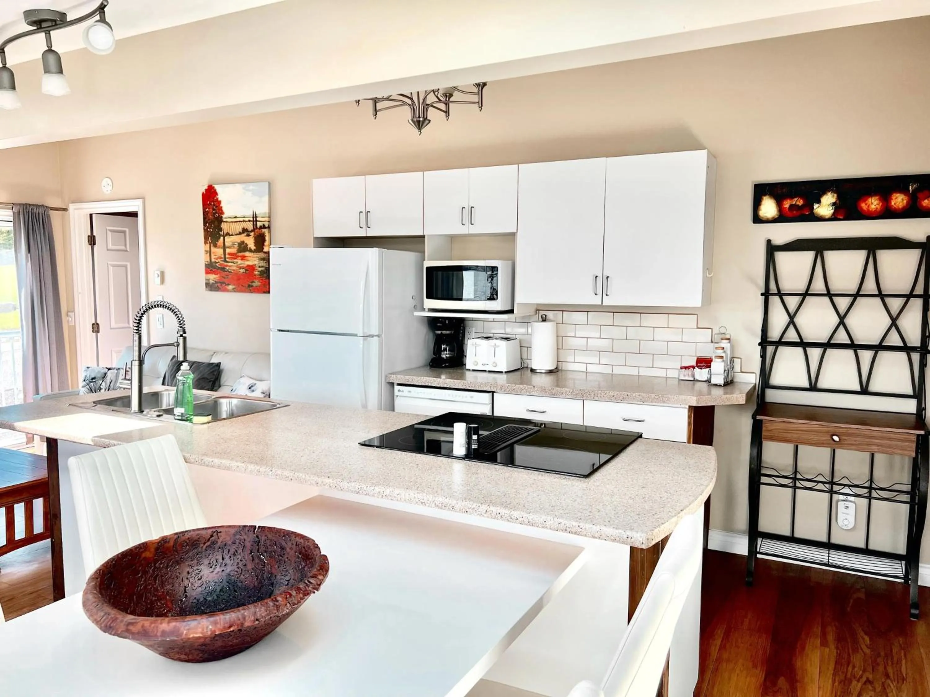 Living room in Davis Cove Resort