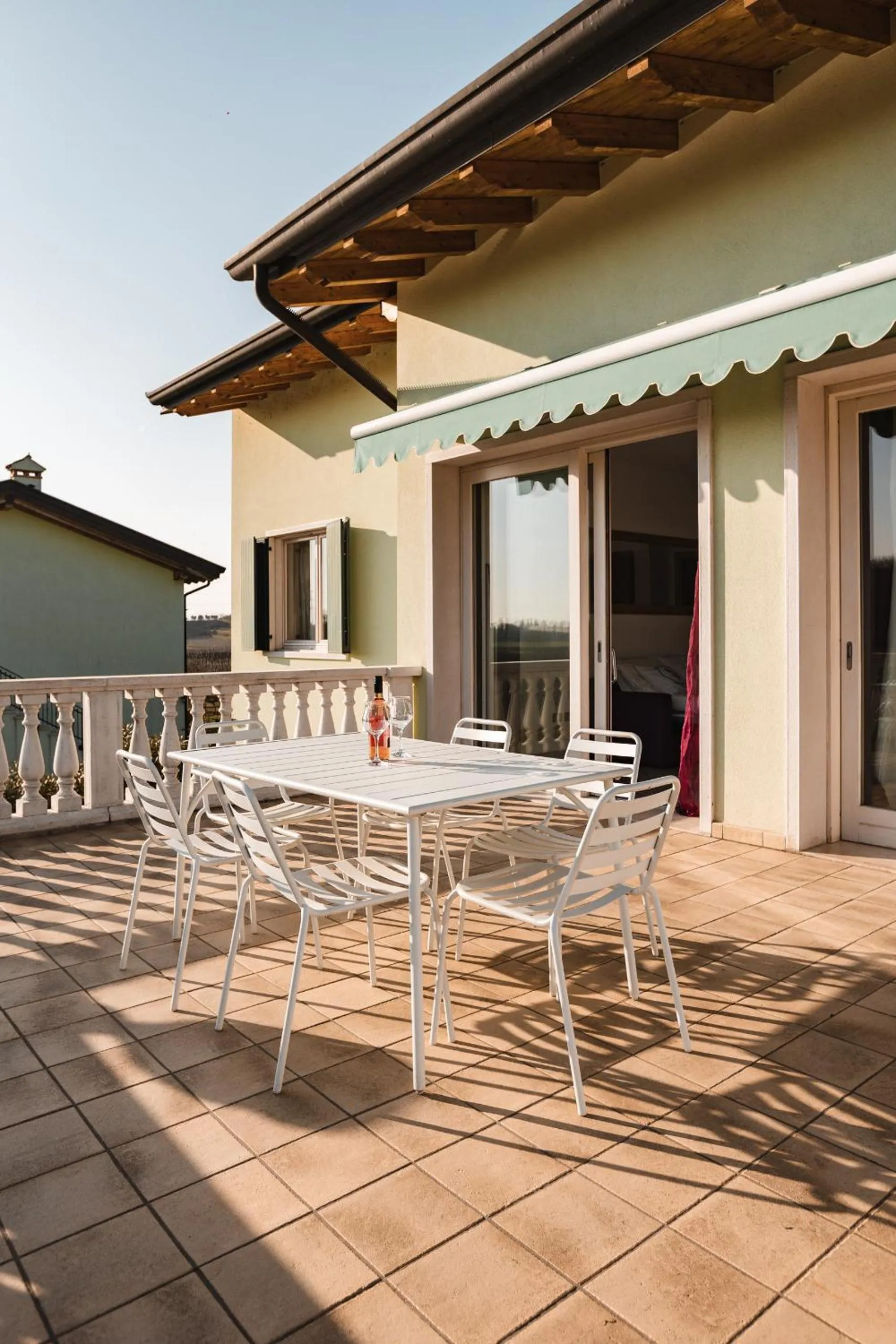 Balcony/Terrace in Residenza Pastrengo