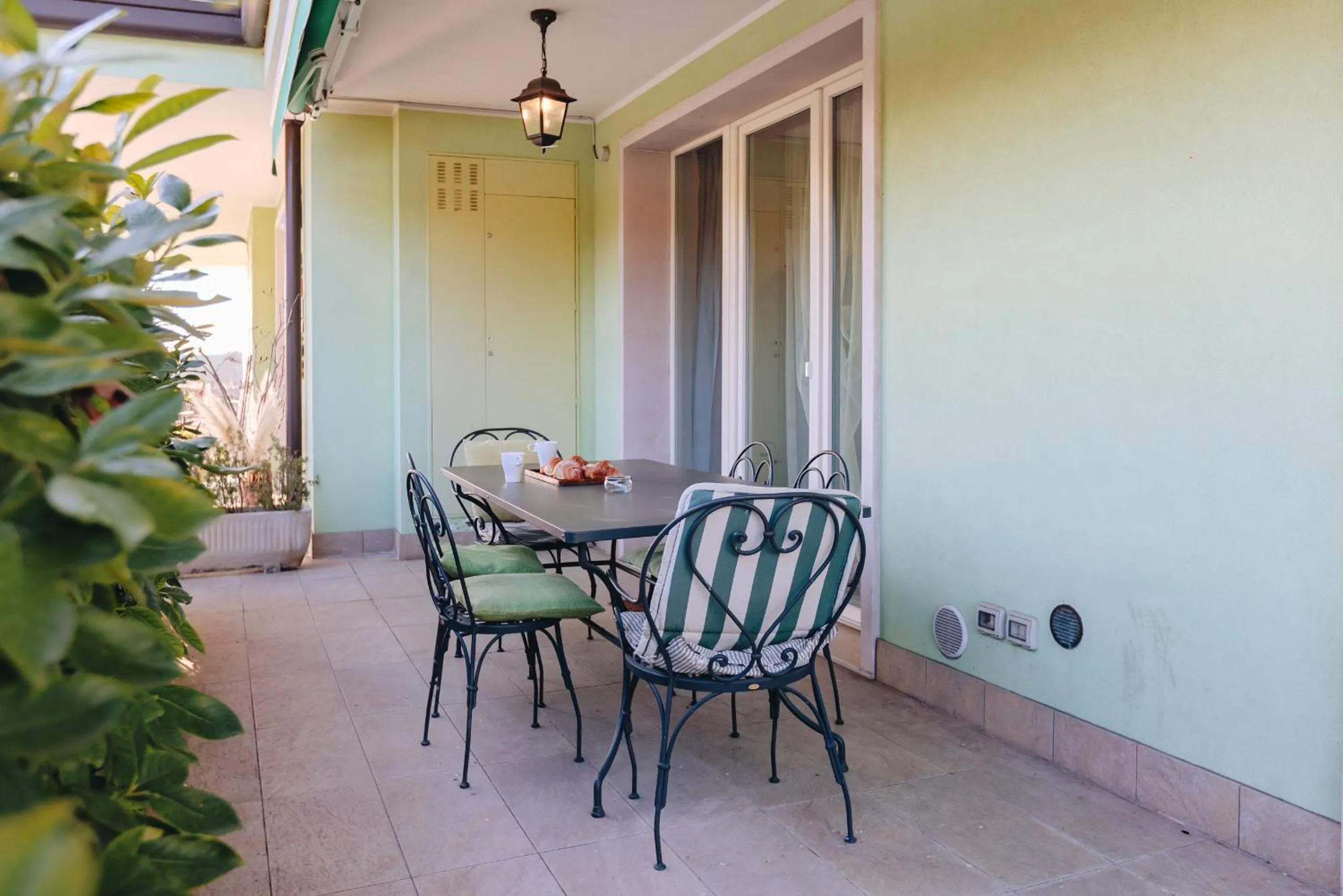 Balcony/Terrace in Residenza Pastrengo