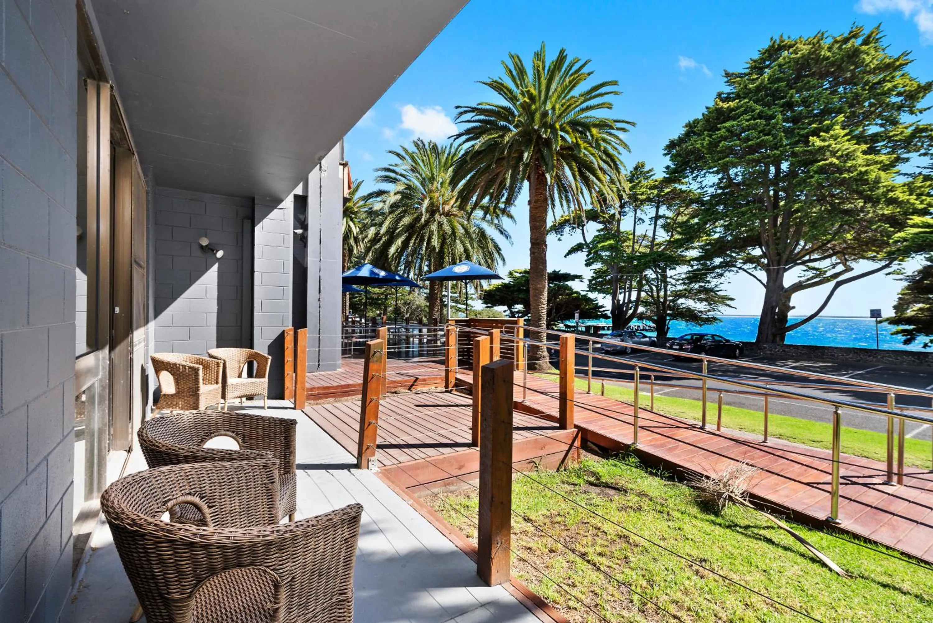 Balcony/Terrace in North Pier Hotel