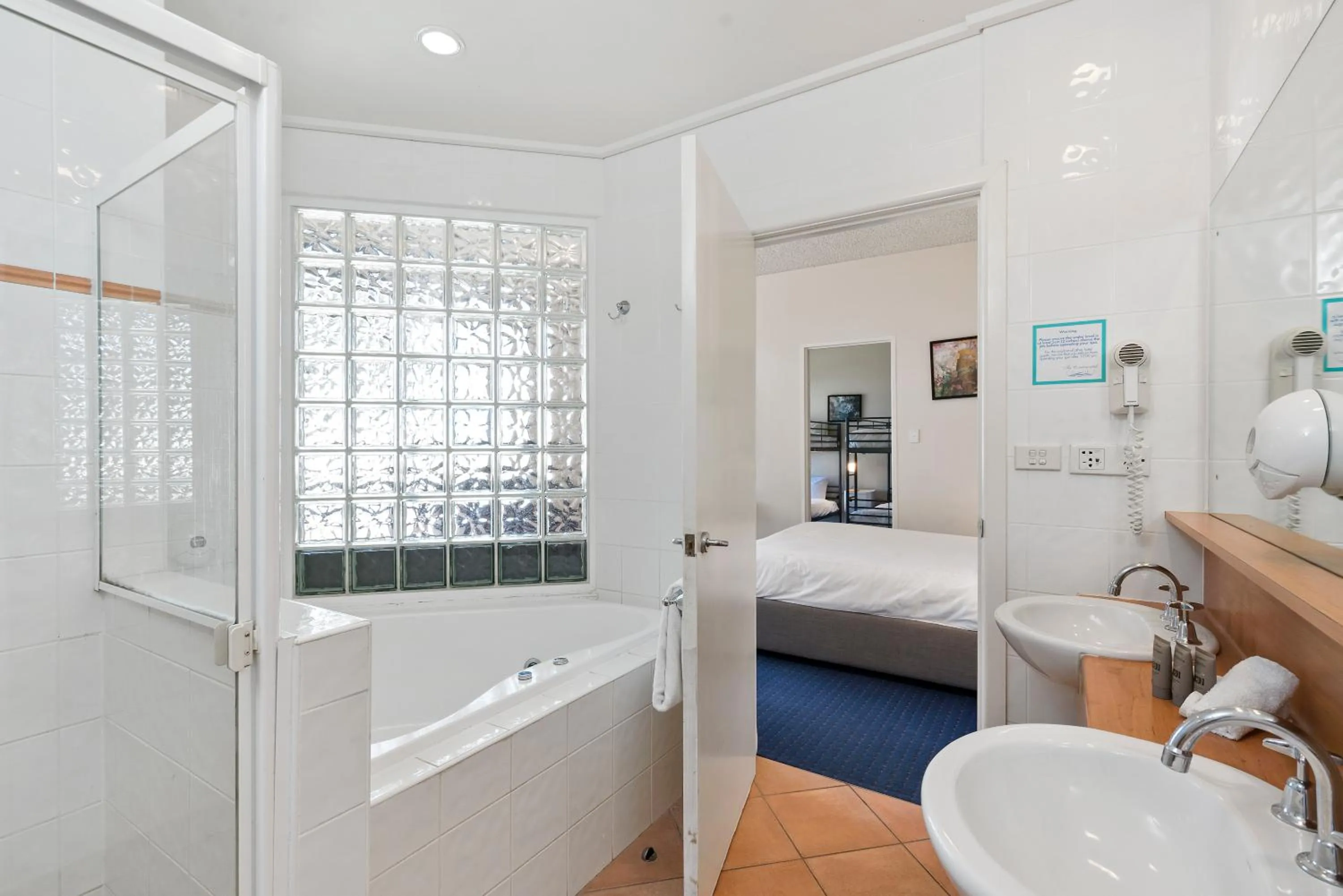 Bathroom in North Pier Hotel