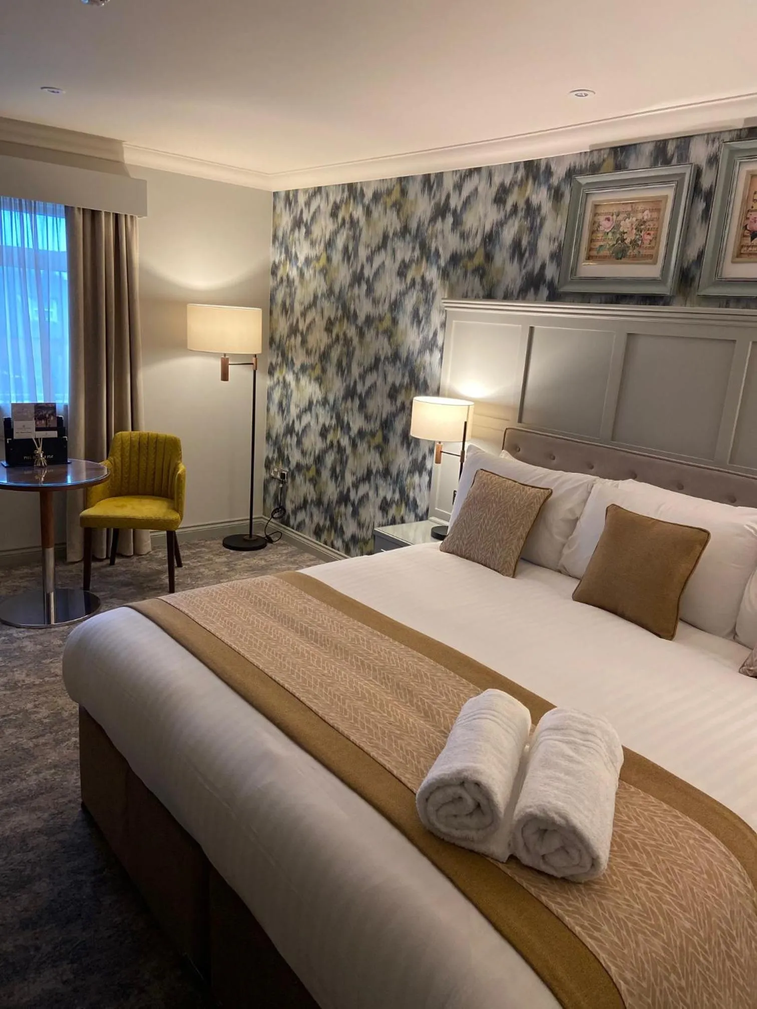 Bed in Caledonian Hotel