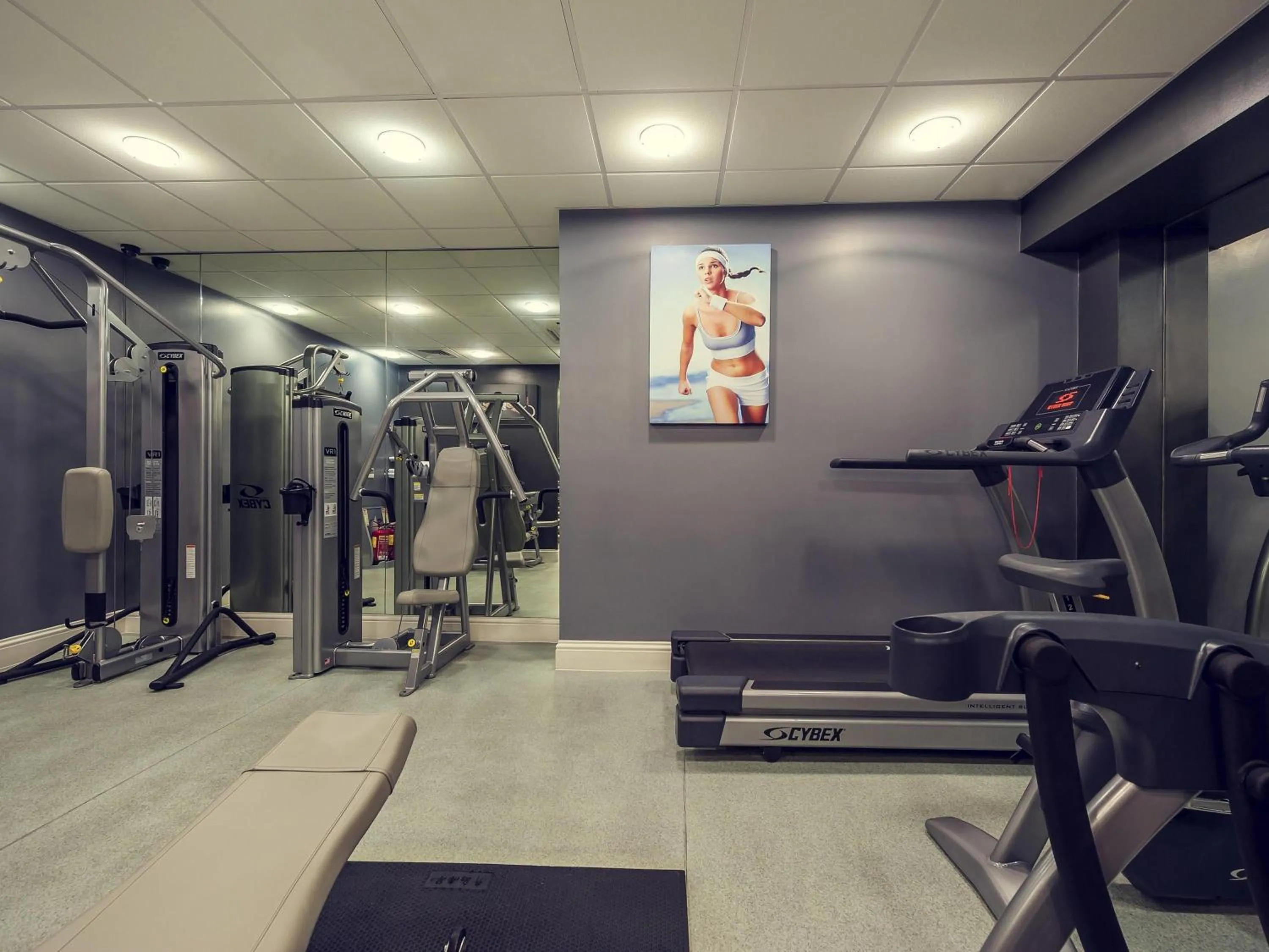 Fitness centre/facilities in Mercure Nottingham City Centre Hotel