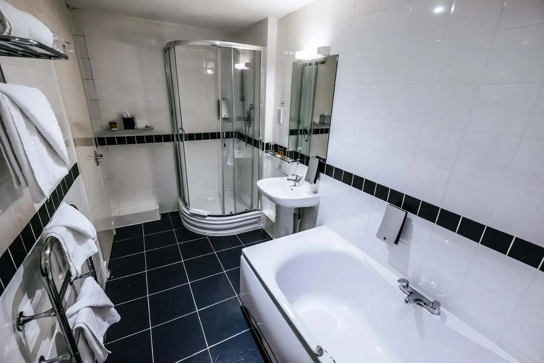 Shower, Bathroom in Best Western Stoke on Trent City Centre Hotel