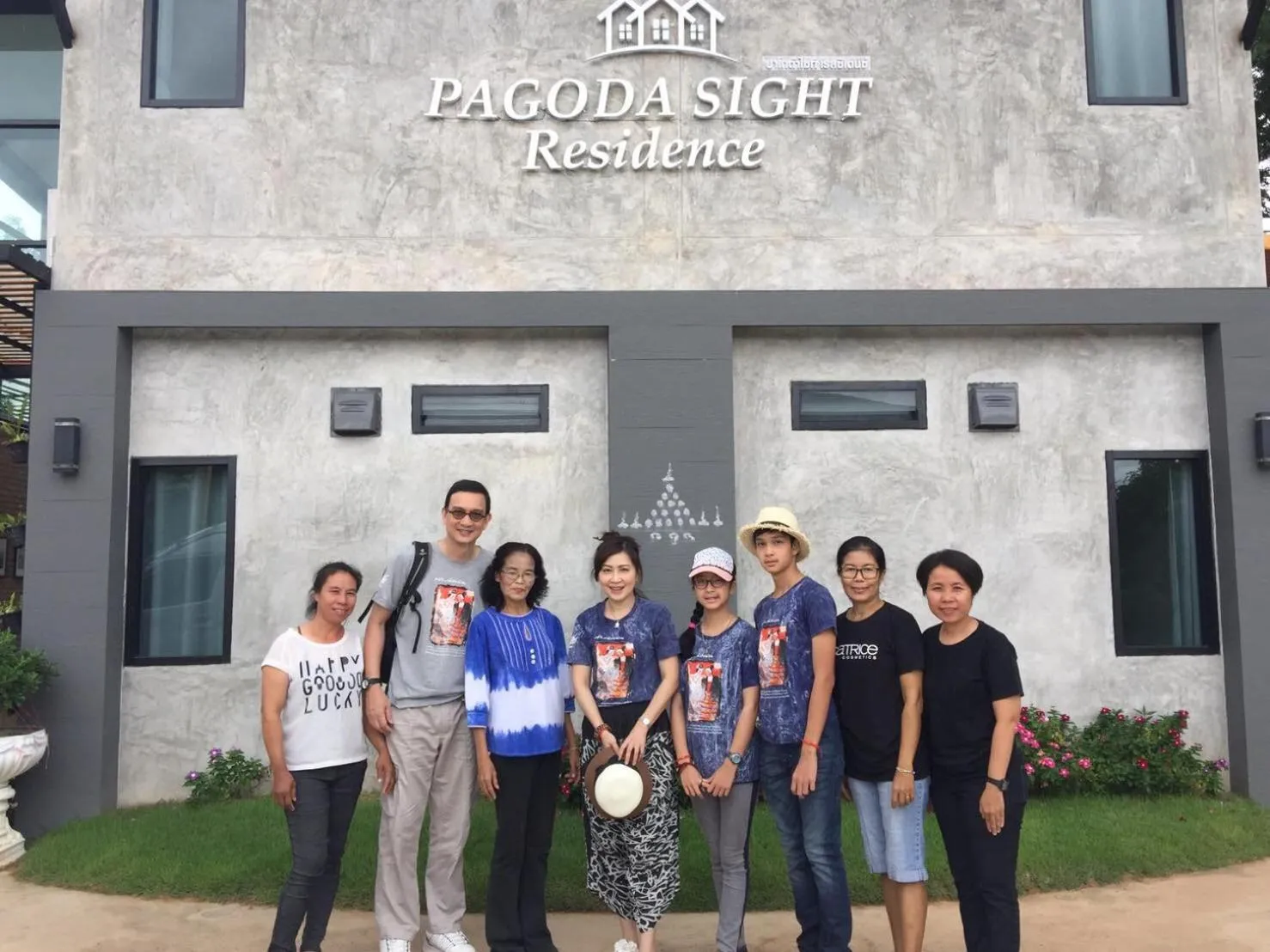 group of guests in Pagoda Sight Residence