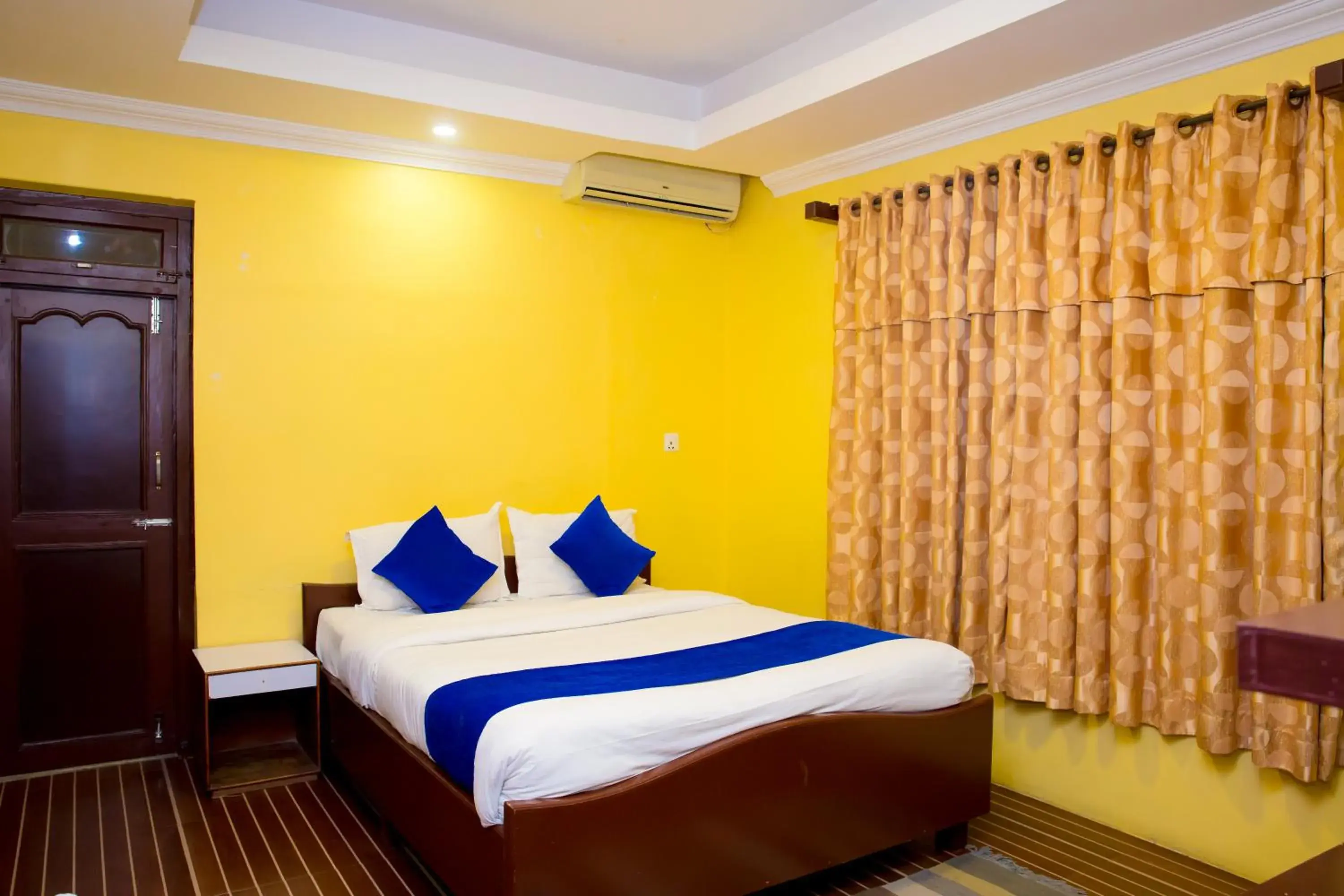 Bed in Tuki Resort Pokhara Bed in Tuki Resort Pokhara