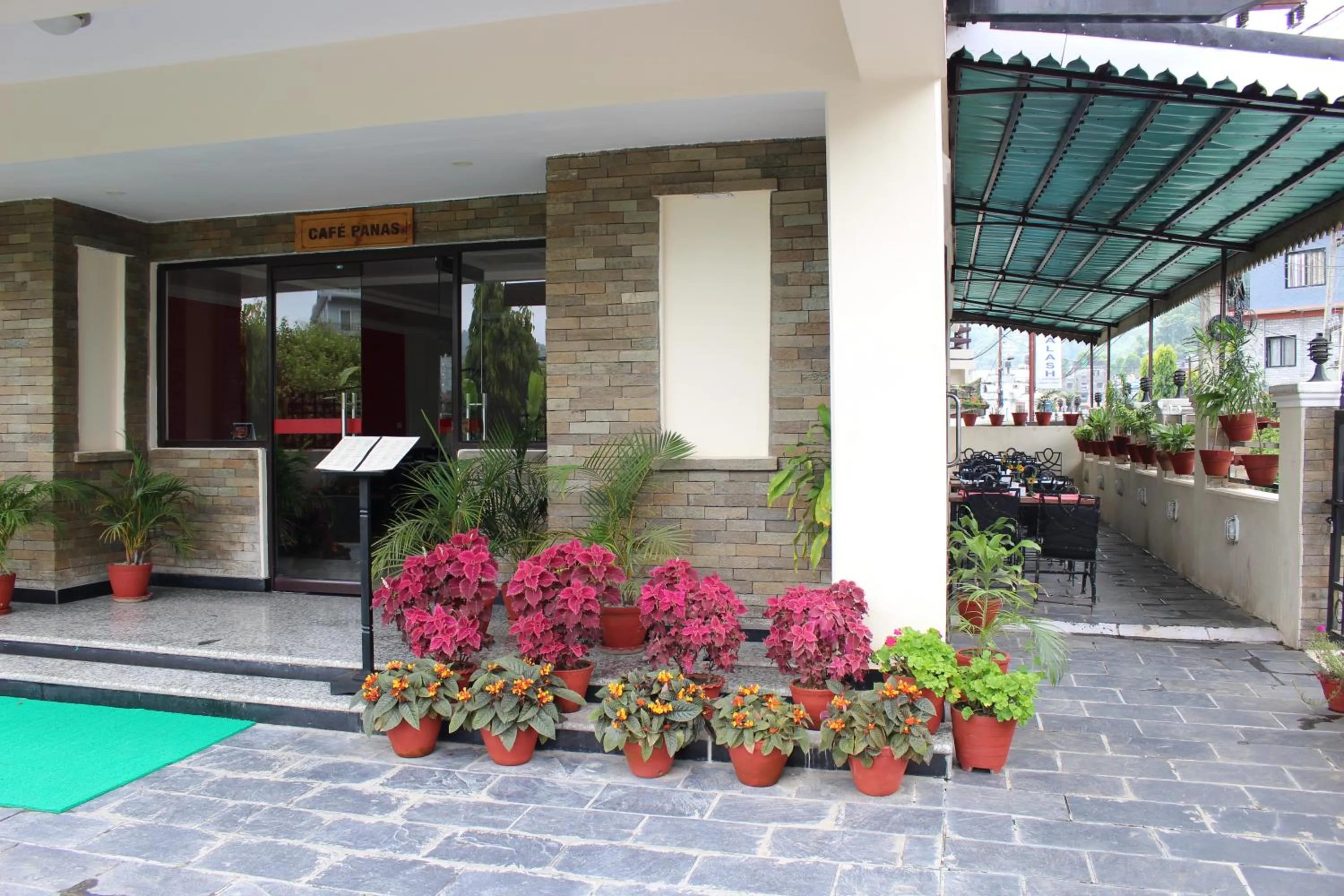 Balcony/Terrace in Tuki Resort Pokhara