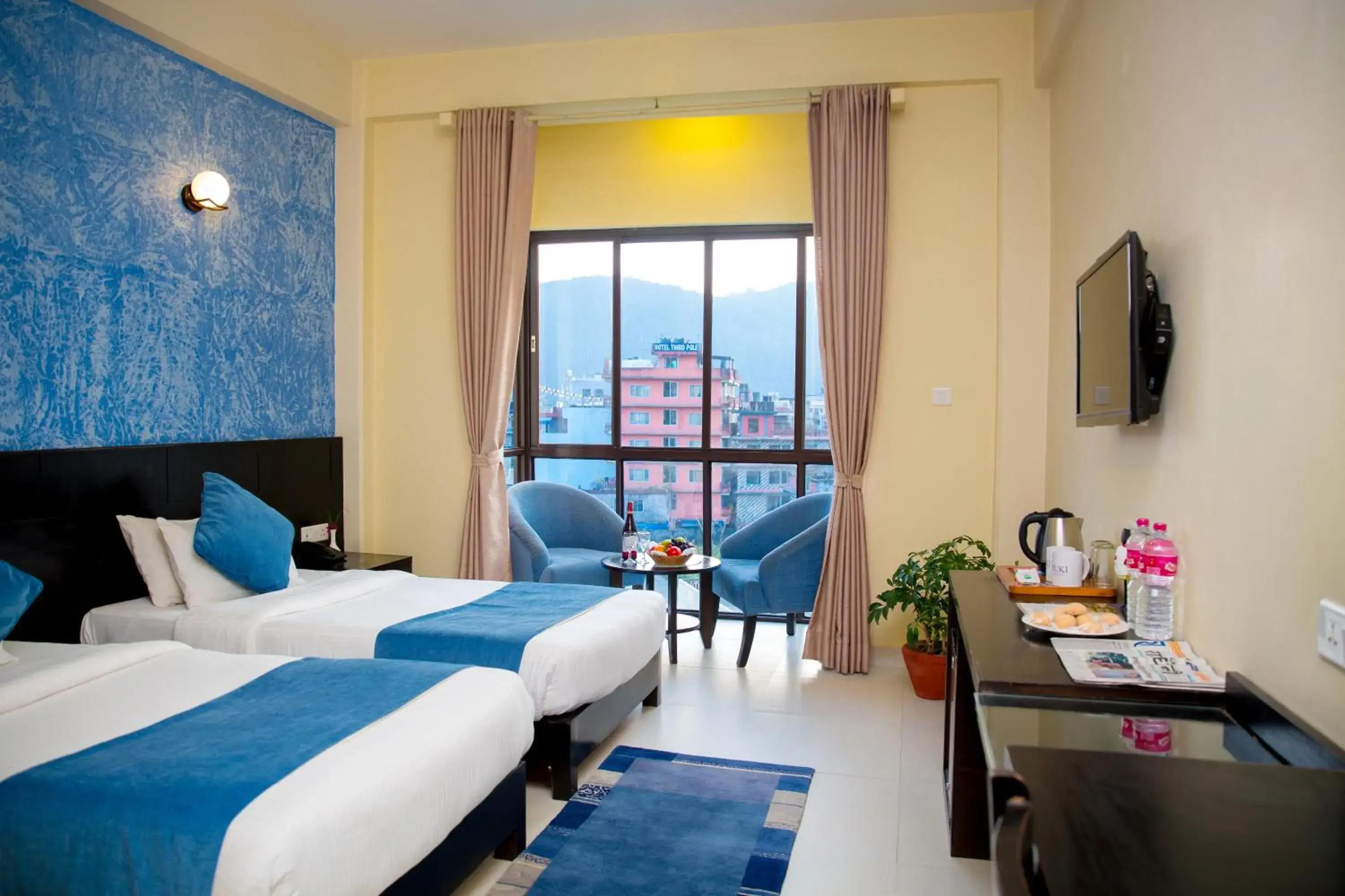 Photo of the whole room, Bed in Tuki Resort Pokhara Photo of the whole room, Bed in Tuki Resort Pokhara