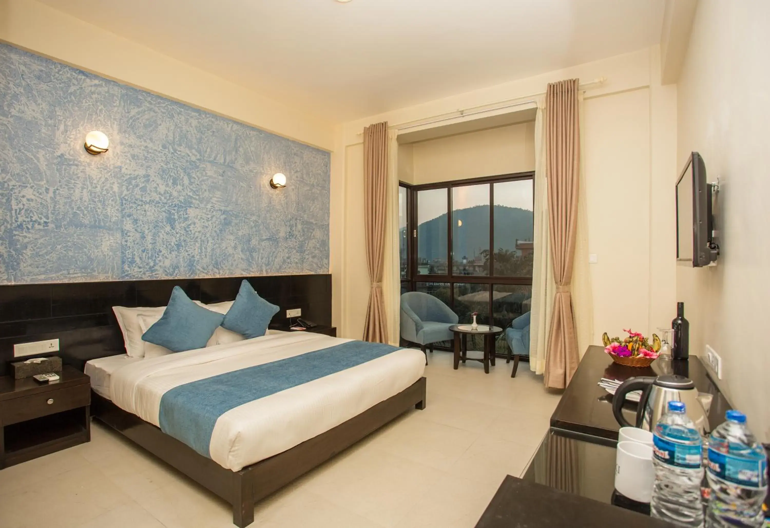 Bedroom, Bed in Tuki Resort Pokhara Bedroom, Bed in Tuki Resort Pokhara