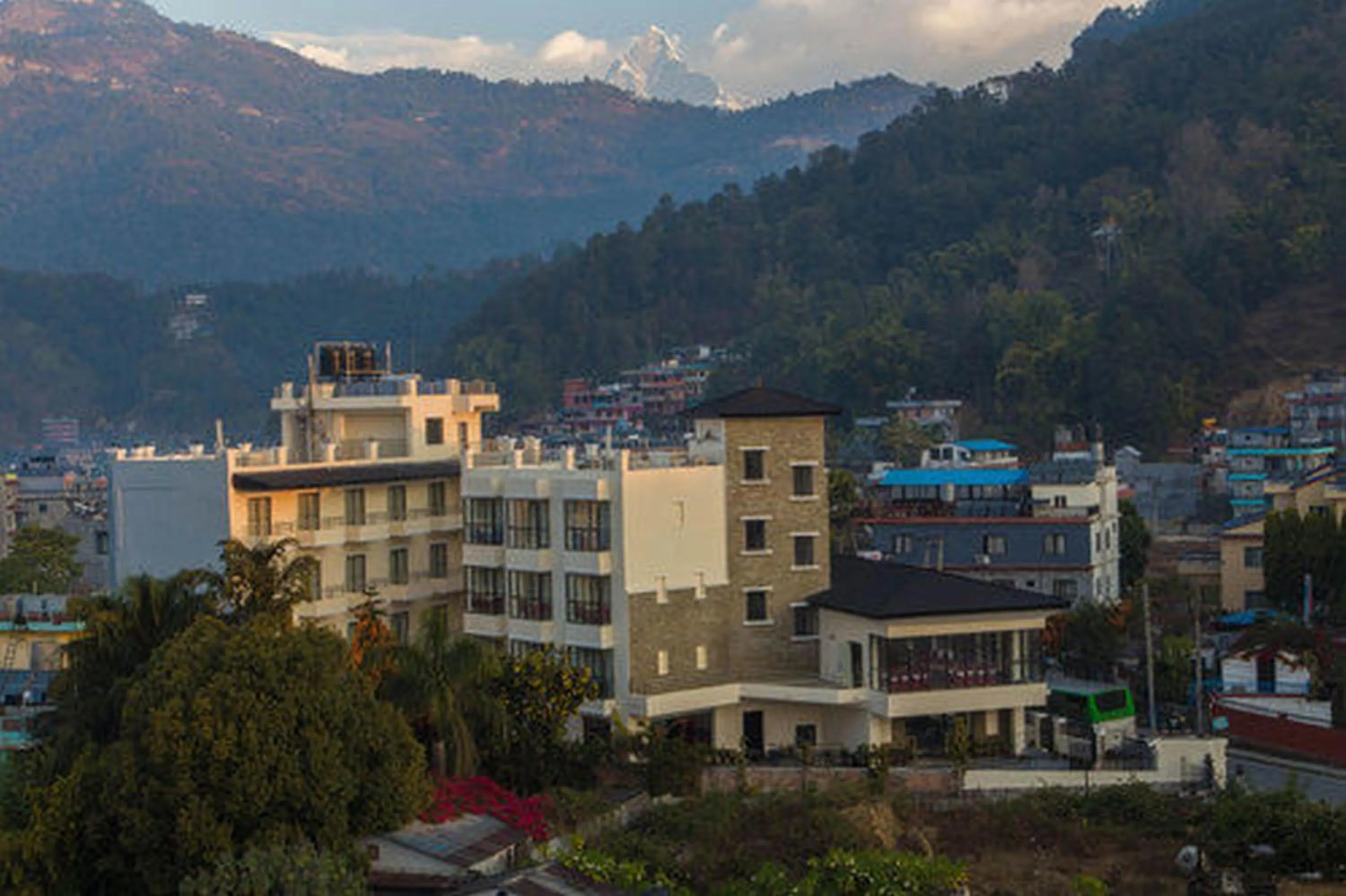 Property building in Tuki Resort Pokhara