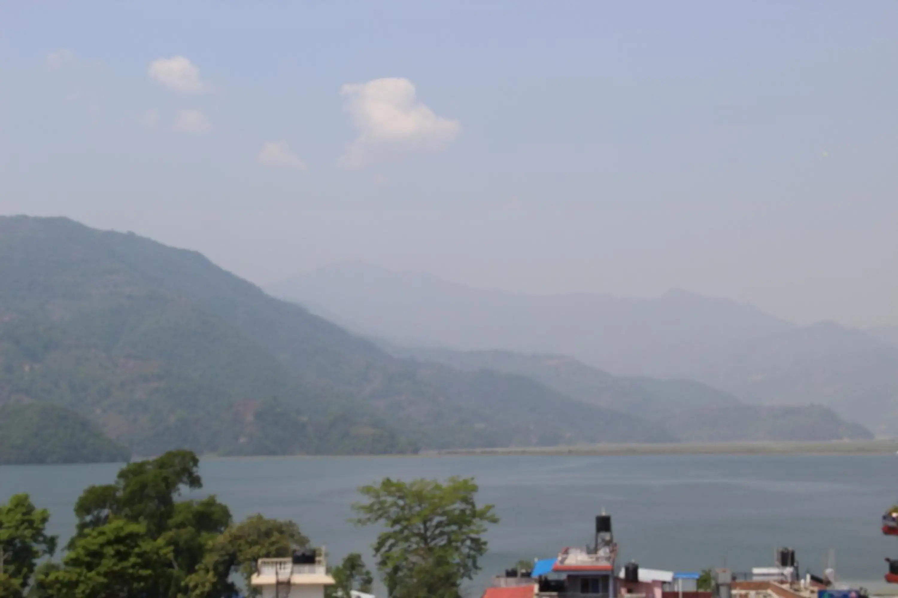 Lake view in Tuki Resort Pokhara Lake view in Tuki Resort Pokhara