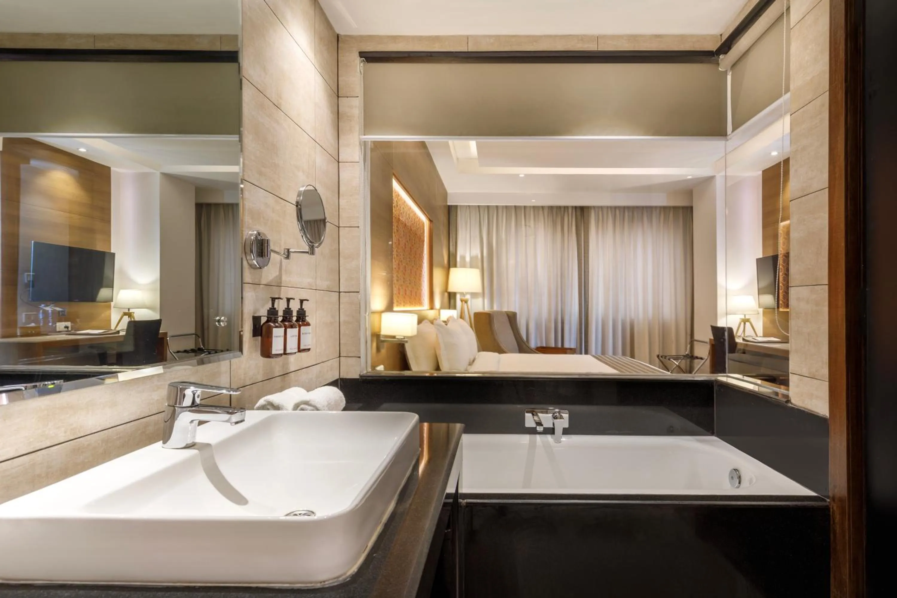 Bathroom in Hotel Ambassador by ACE Hotels